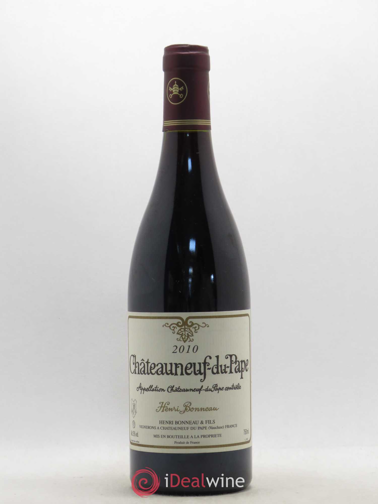 Châteauneuf-du-Pape Henri Bonneau Henri Bonneau & Fils 2010 - Lot de 1 bouteille - 0