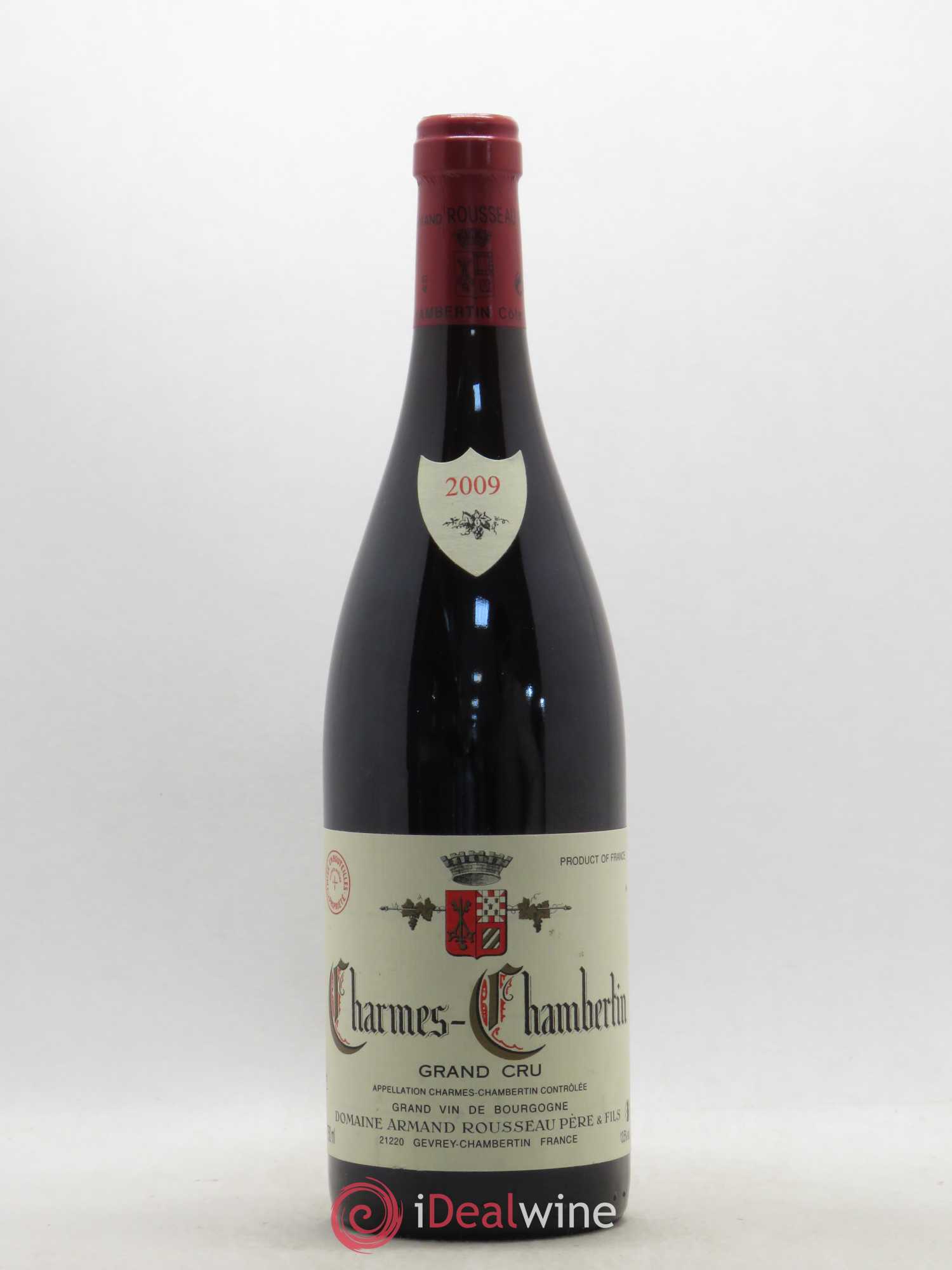 Charmes-Chambertin Grand Cru Armand Rousseau (Domaine) 2009 - Lot de 1 bouteille - 0