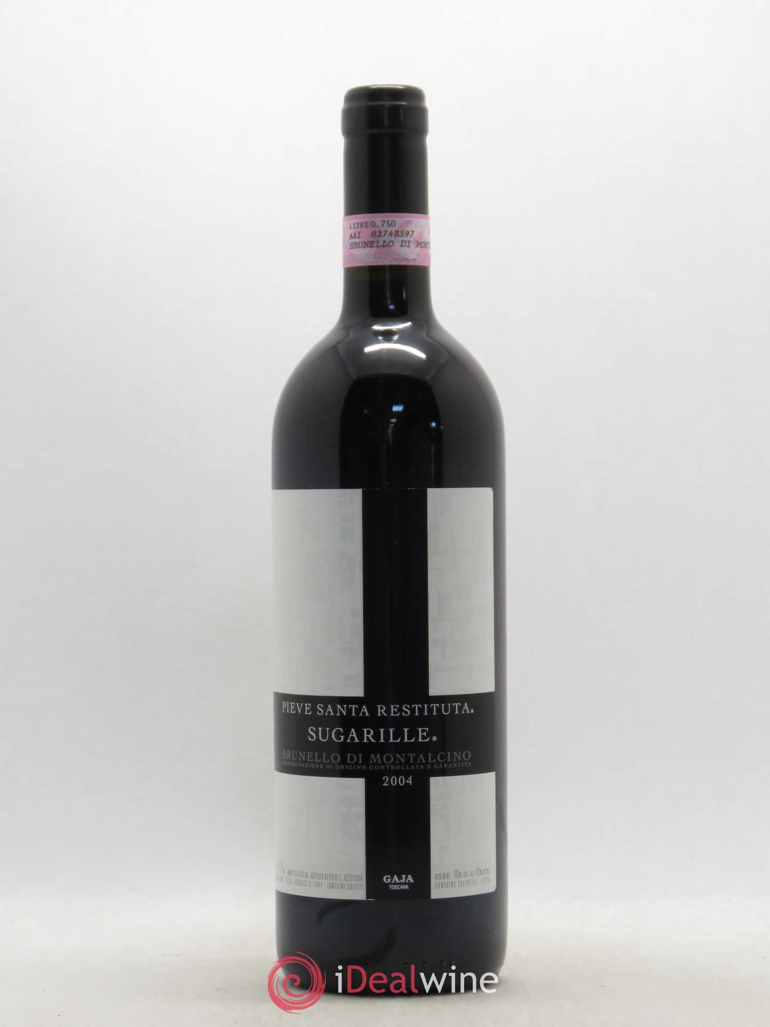 Brunello di Montalcino DOCG Pieve Santa Restituta - Sugarille Angelo Gaja 2004 - Lot de 1 bouteille - 0