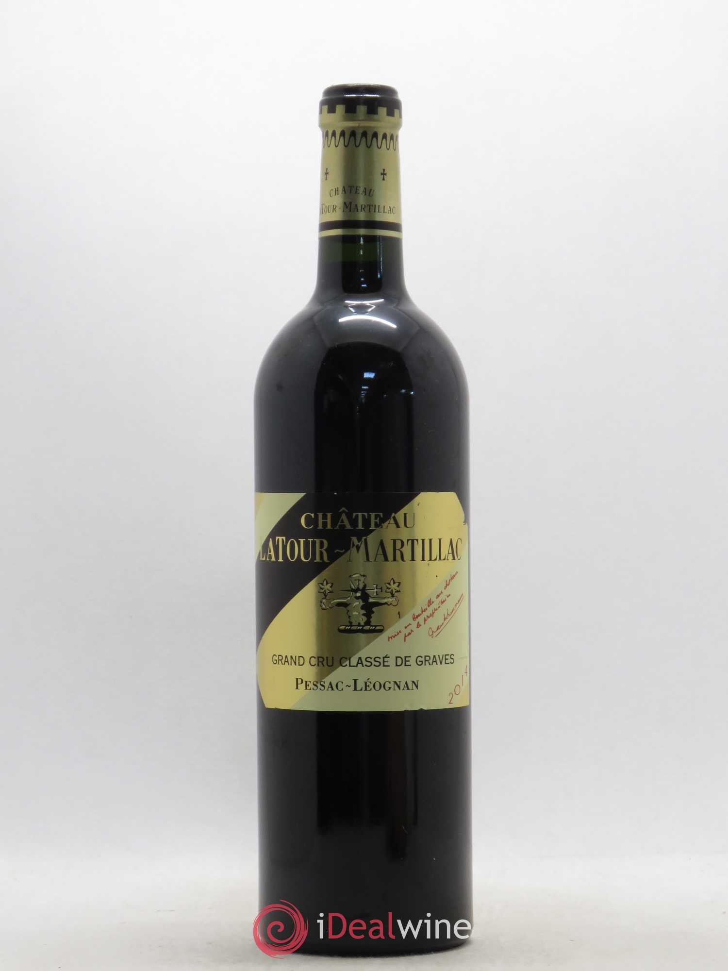 Château Latour-Martillac Cru Classé de Graves 2014 - Lot de 1 bouteille - 0