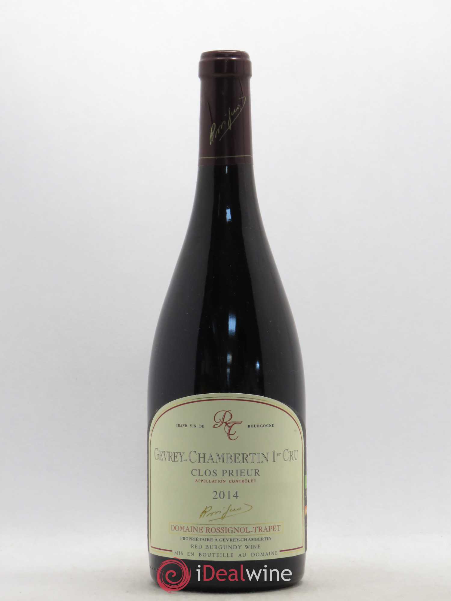 Gevrey-Chambertin 1er Cru Clos Prieur Rossignol-Trapet (Domaine) 2014 - Lot de 1 bouteille - 0
