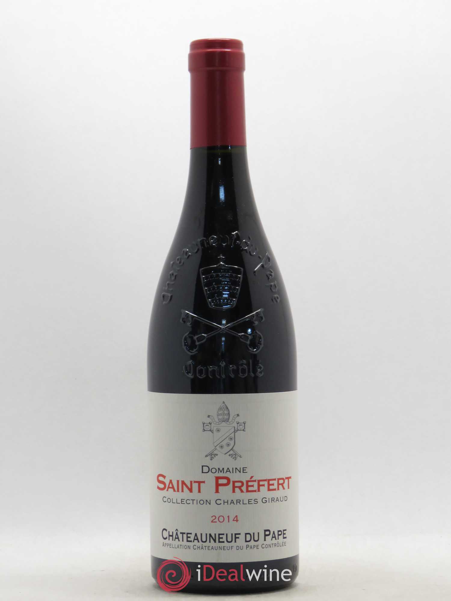 Châteauneuf-du-Pape Collection Charles Giraud Domaine Saint-Préfert 2014 - Lot de 1 bouteille - 0
