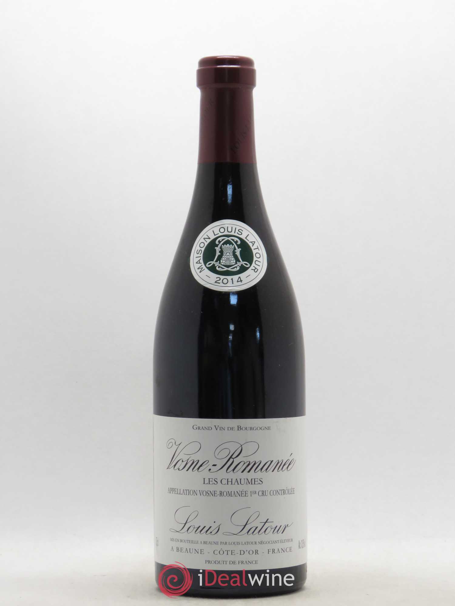 Vosne-Romanée 1er Cru Les Chaumes Louis Latour 2014 - Lot de 1 bouteille - 0
