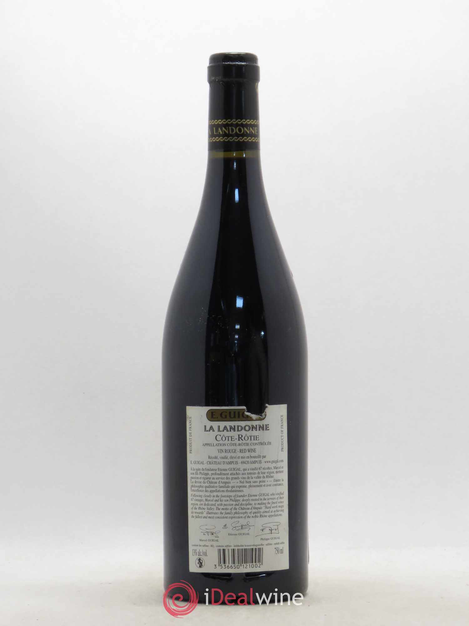 Côte-Rôtie La Landonne Guigal 2006 - Lot de 1 bouteille - 1