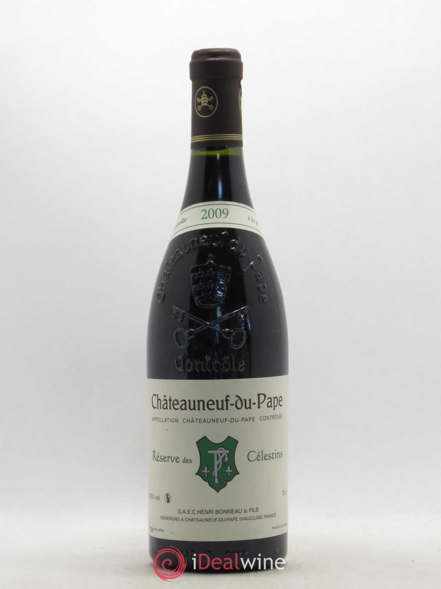 Châteauneuf-du-Pape Réserve des Célestins Henri Bonneau & Fils 2009 - Lot de 1 bouteille - 0