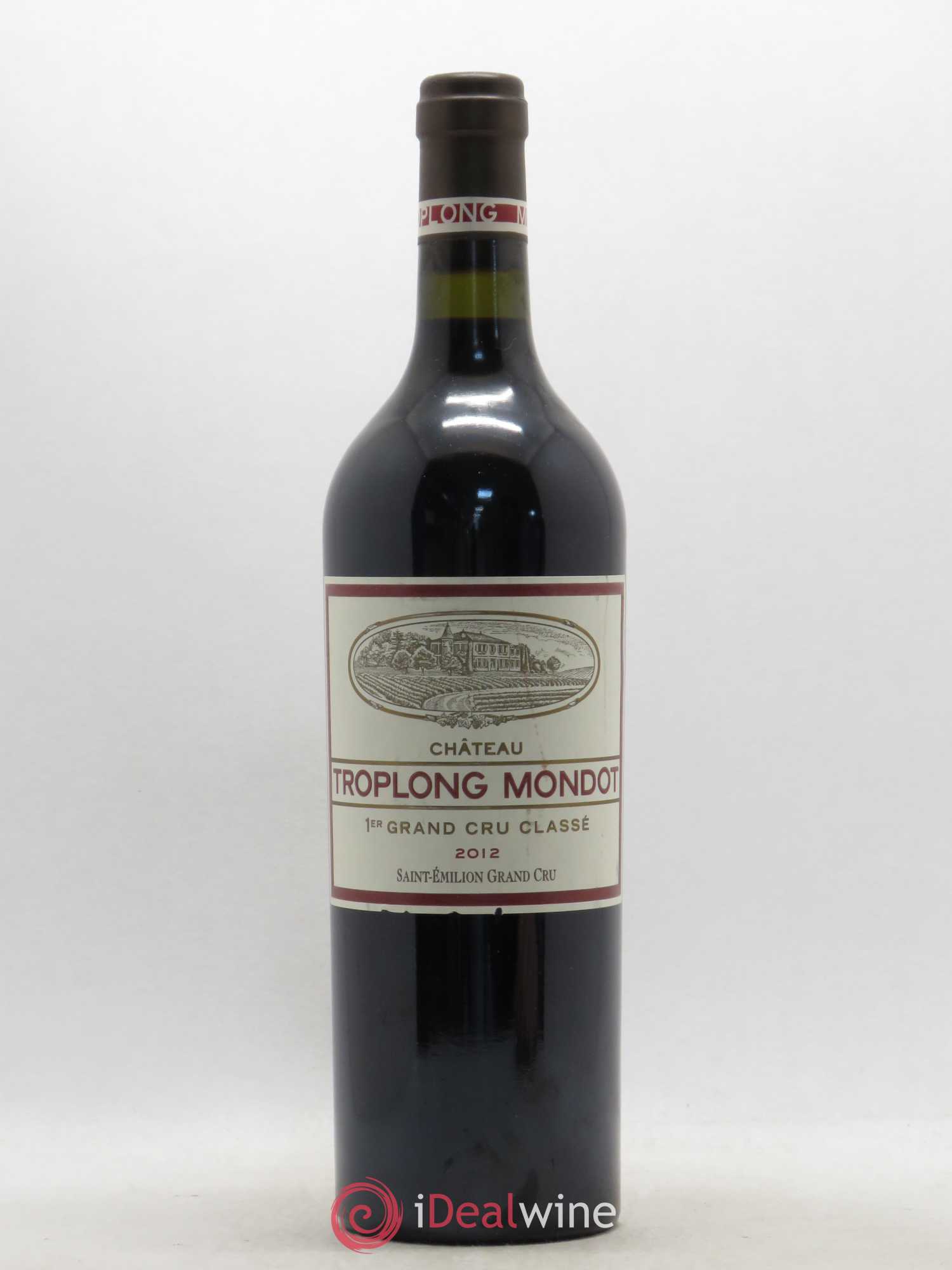 Château Troplong Mondot 1er Grand Cru Classé B 2012 - Lot de 1 bouteille - 0
