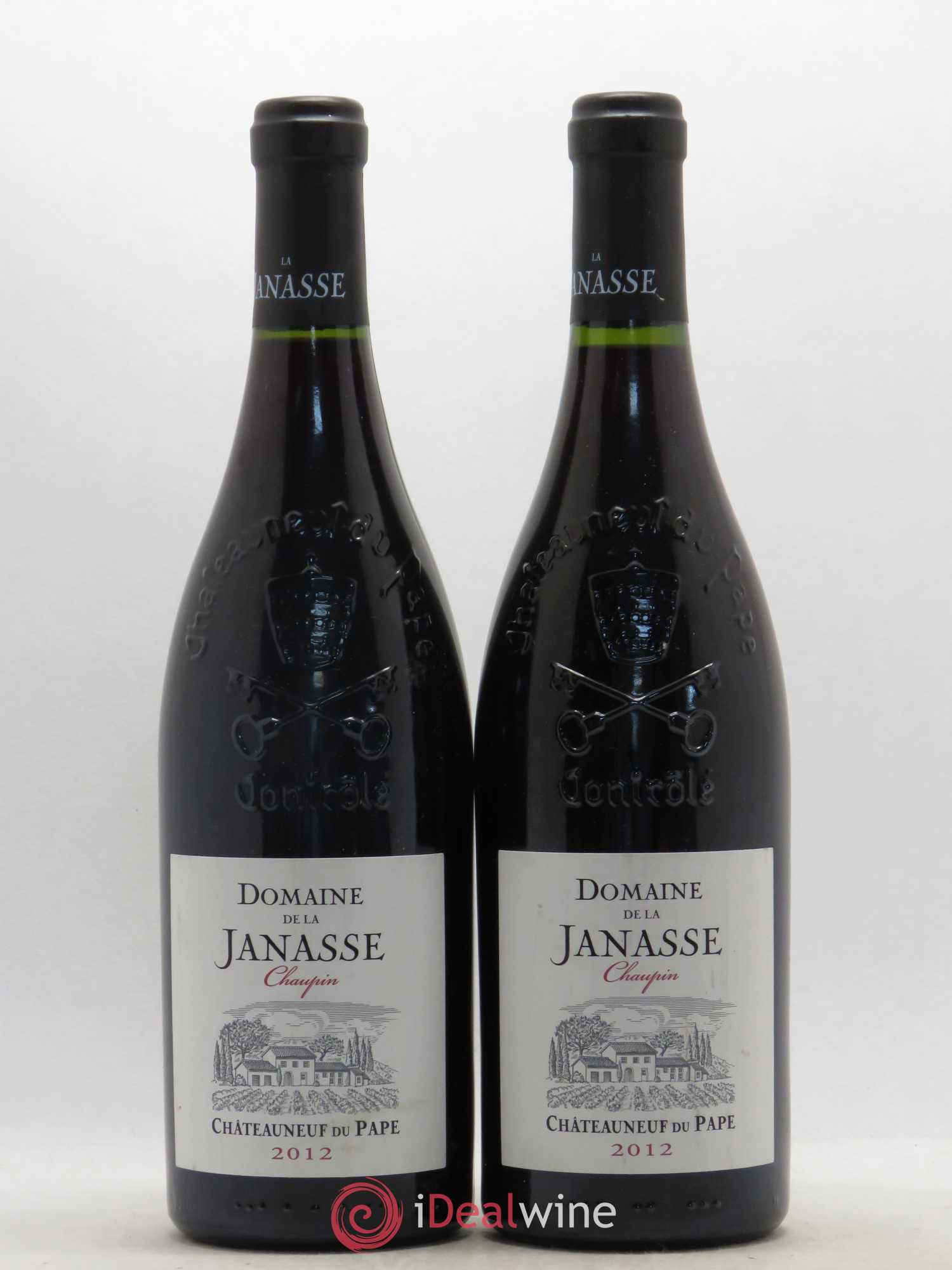 Châteauneuf-du-Pape Cuvée Chaupin La Janasse (Domaine de) 2012 - Lot de 2 bouteilles - 0
