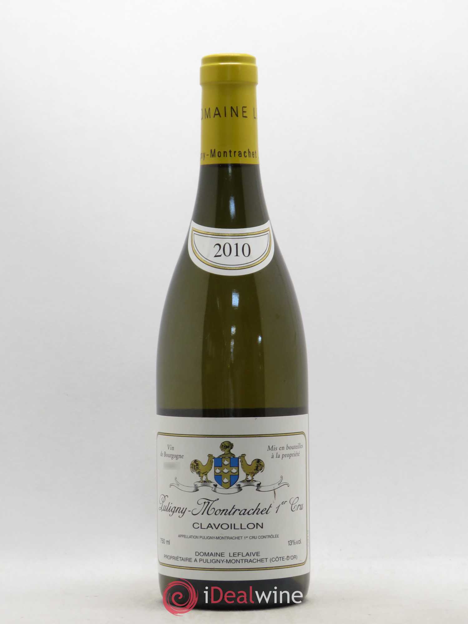 Puligny-Montrachet 1er Cru Clavoillon Leflaive (Domaine) 2010 - Lot de 1 bouteille - 0