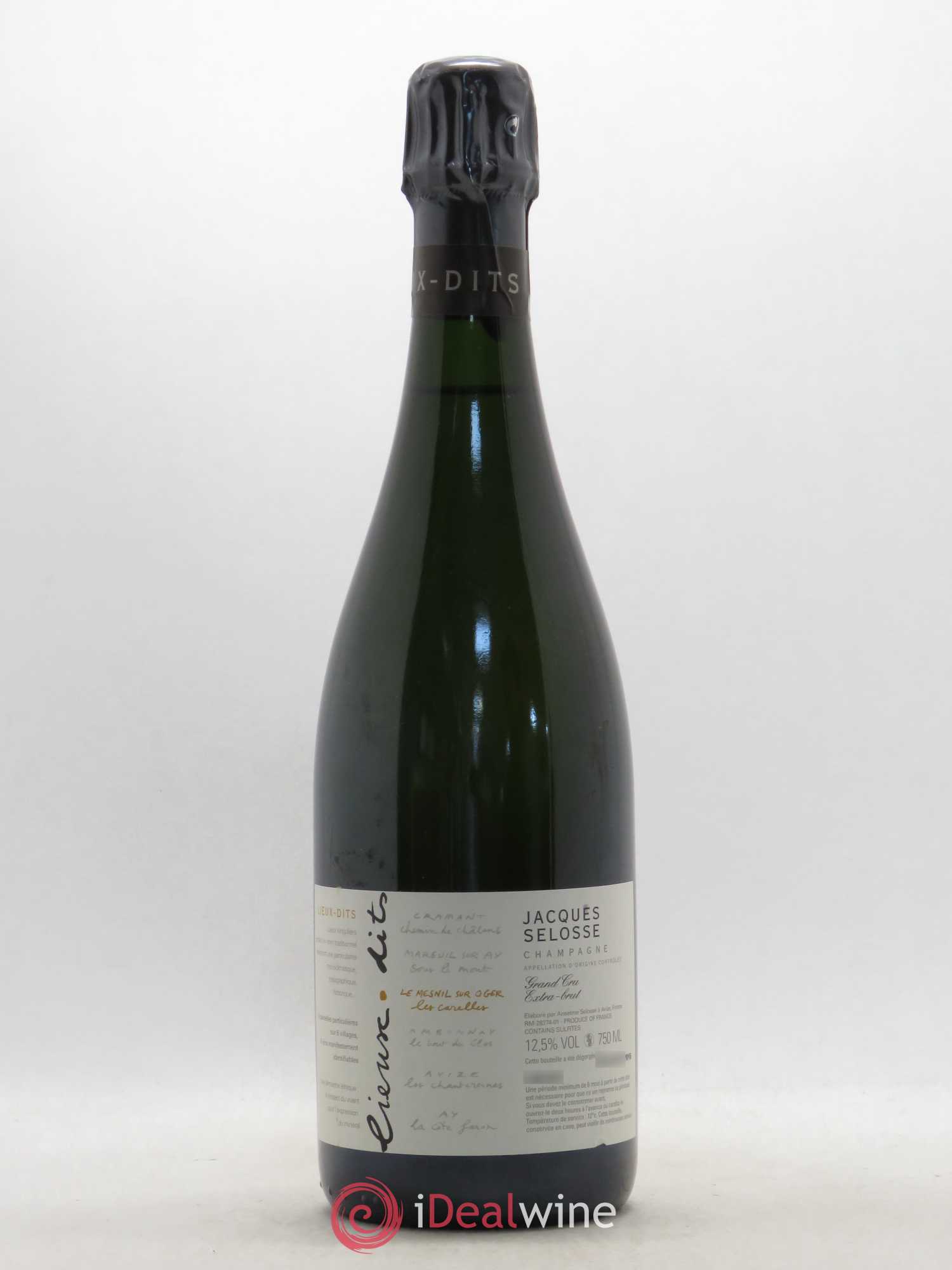 Les Carelles Blanc de Blancs Jacques Selosse - Lot de 1 bouteille - 0