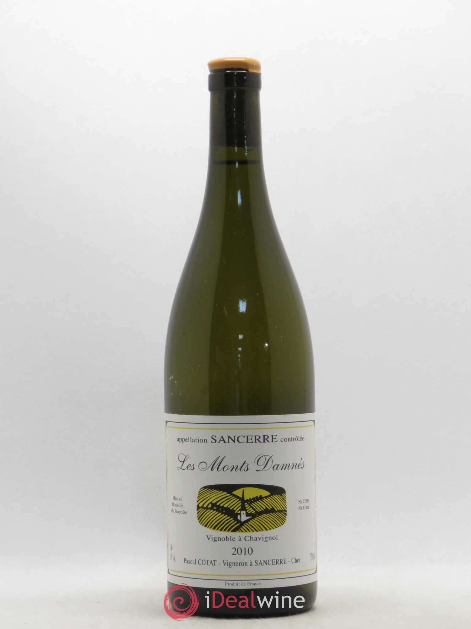 Sancerre Les Monts Damnés Pascal Cotat 2010 - Lot de 1 bouteille - 0