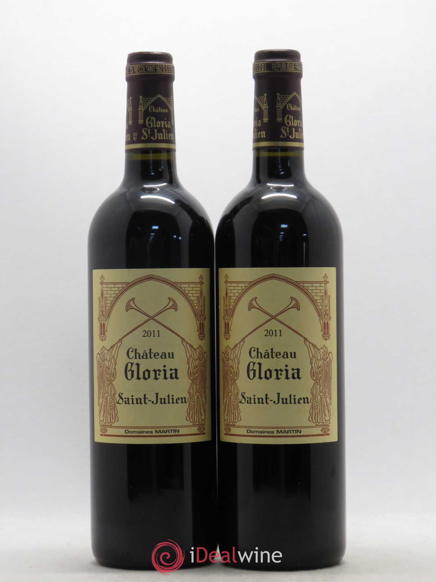Château Gloria 2011 - Lot de 2 bouteilles - 0