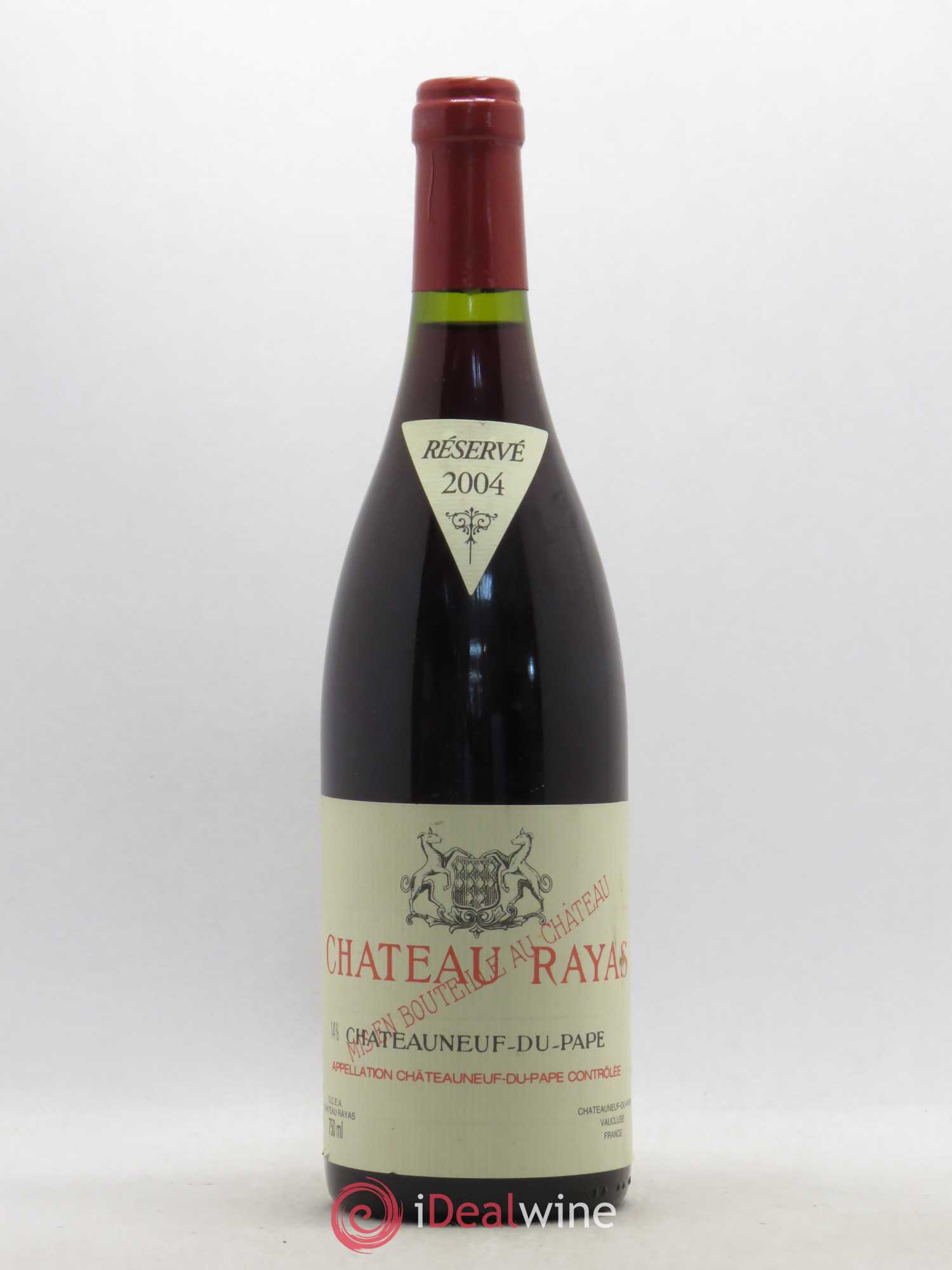 Châteauneuf-du-Pape Château Rayas Emmanuel Reynaud 2004 - Lot de 1 bouteille - 0