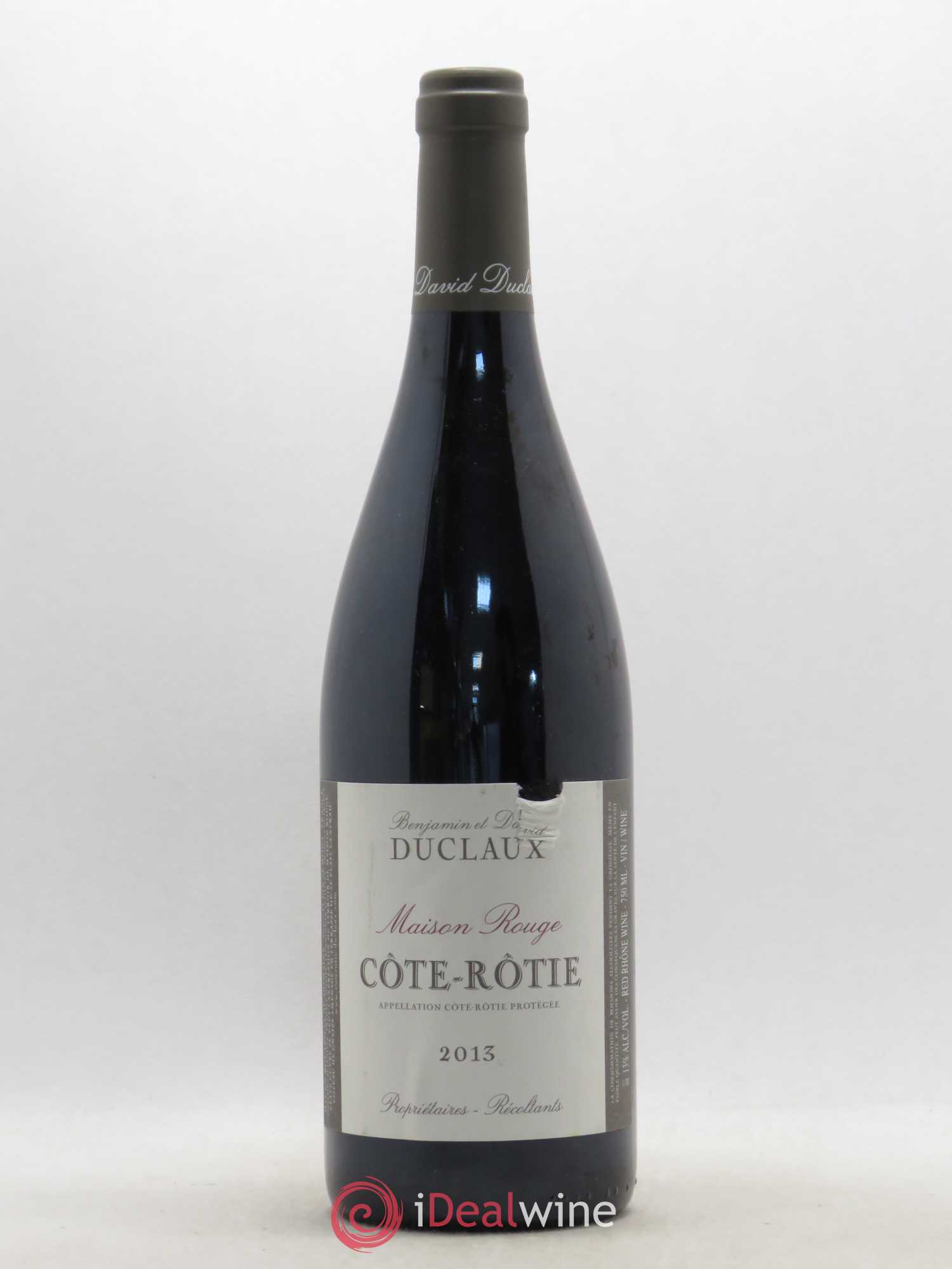 Côte-Rôtie Maison Rouge Domaine Duclaux 2013 - Lot de 1 bouteille - 0