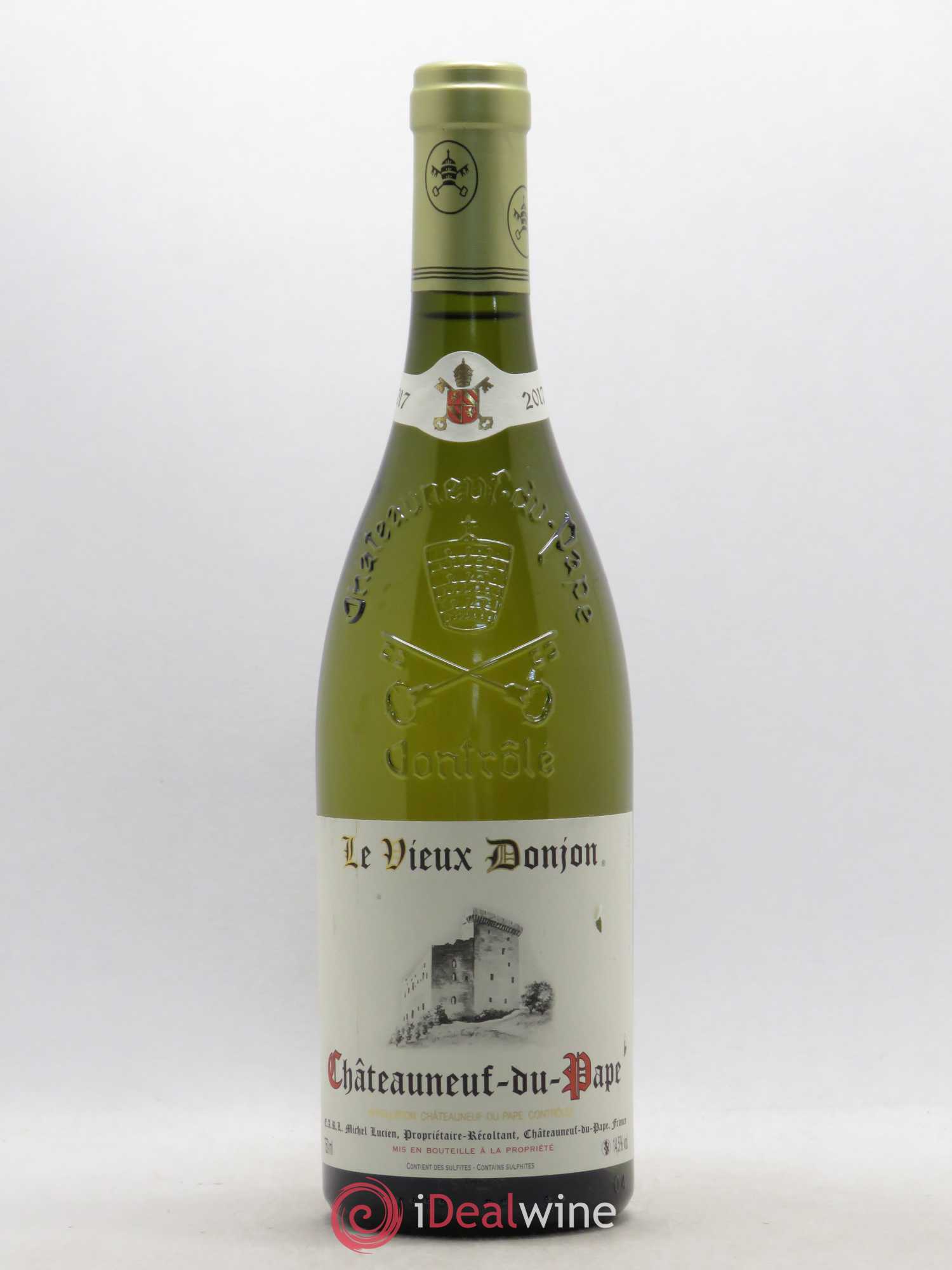 Châteauneuf-du-Pape Le Vieux Donjon Michel Lucien 2017 - Lot de 1 bouteille - 0