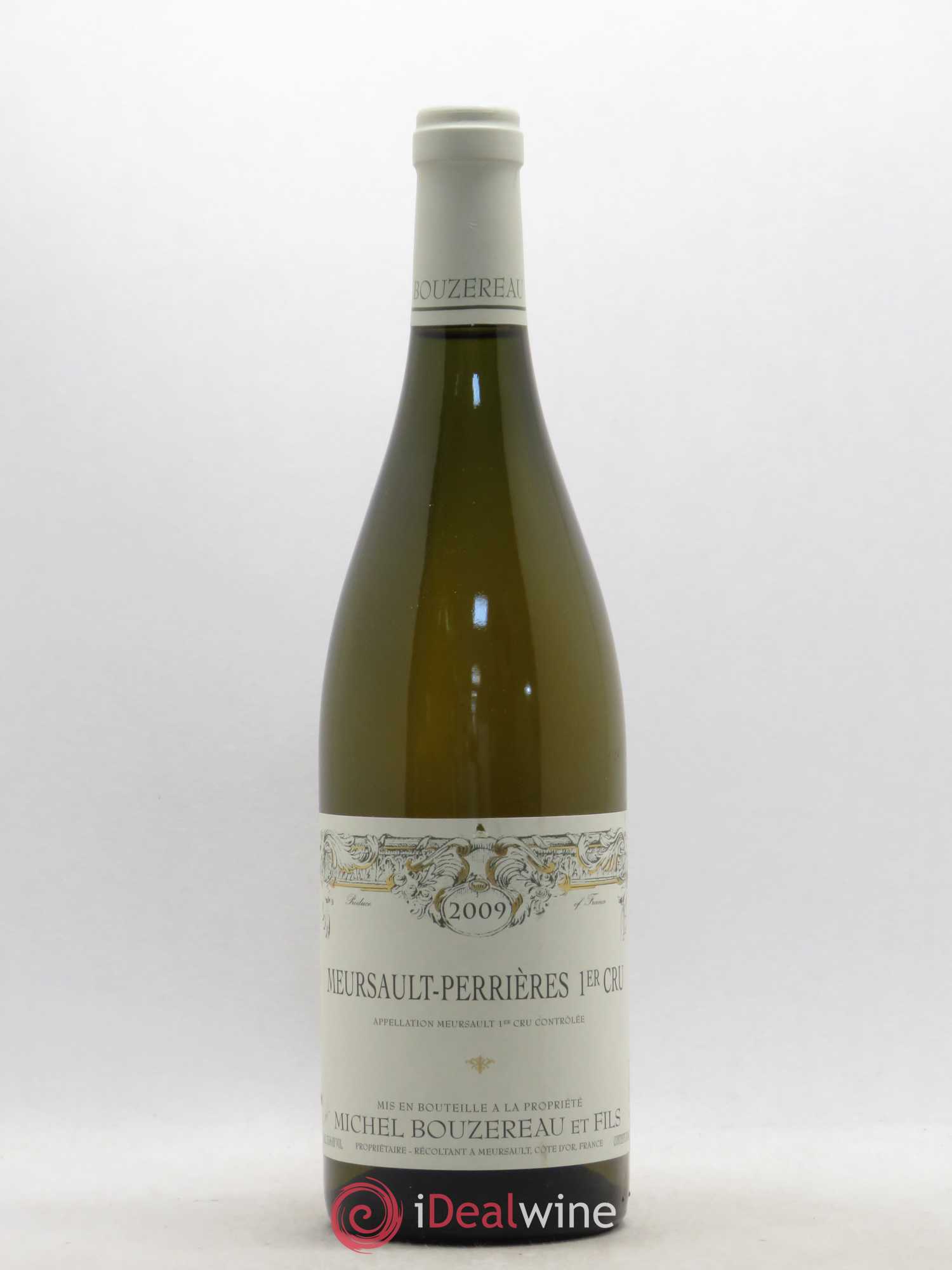 Meursault 1er Cru Perrières Michel Bouzereau et Fils (Domaine) 2009 - Lot de 1 bouteille - 0