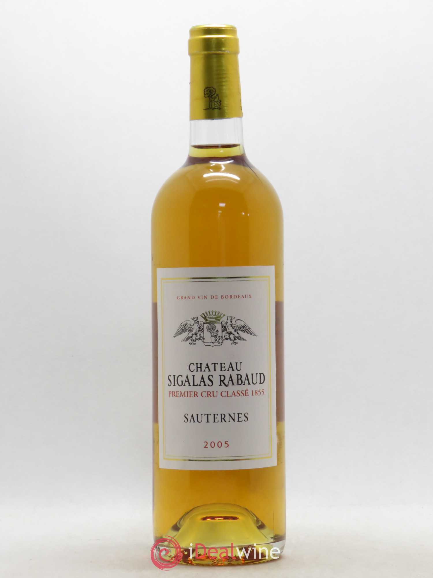 Château Sigalas Rabaud 1er Grand Cru Classé 2005 - Lotto di 1 bottiglia - 0