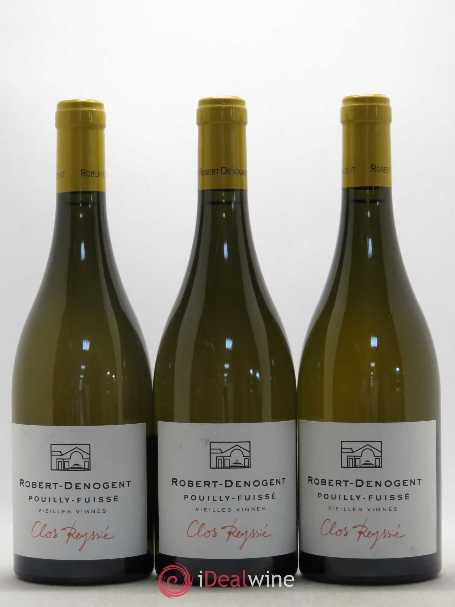 Pouilly-Fuissé Le Clos Reyssié Vieilles Vignes Robert Denogent (Domaine) 2015 - Lot de 3 bouteilles - 0