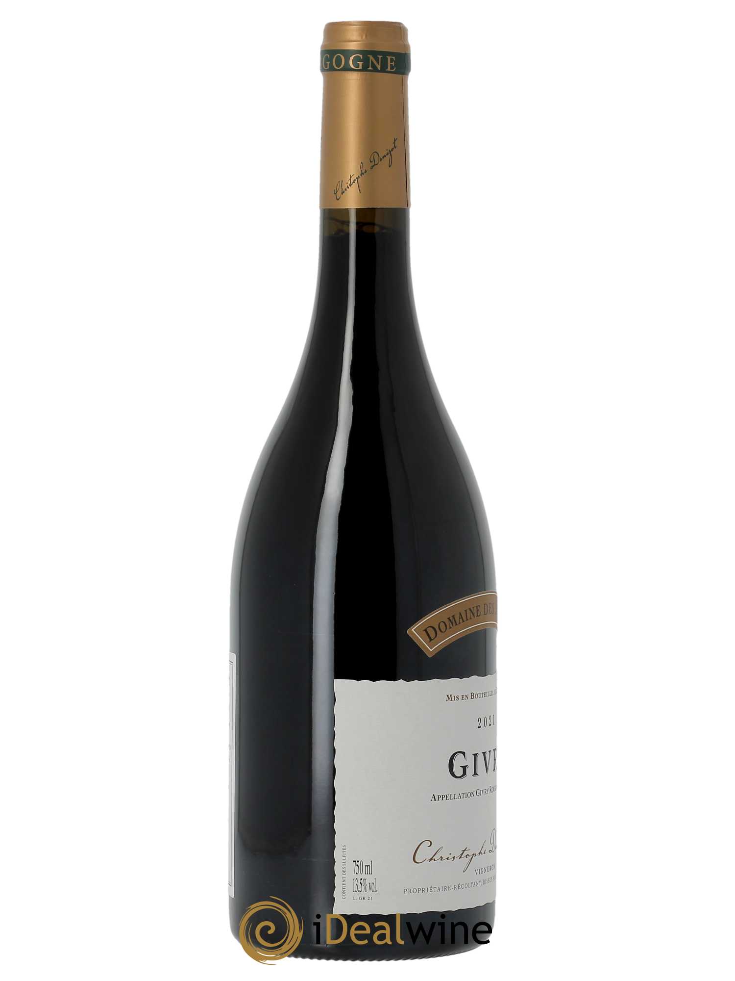 Givry Domaine des Moirots  2021 - Lot of 1 bottle - 1