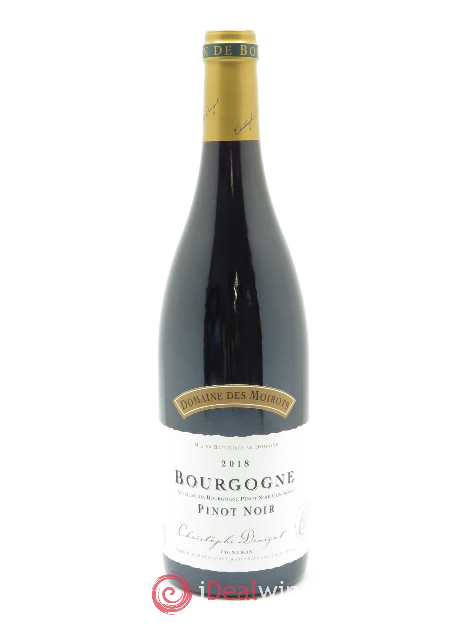 Bourgogne Pinot Noir Domaine des Moirots 2018 - Lot de 1 bouteille - 0