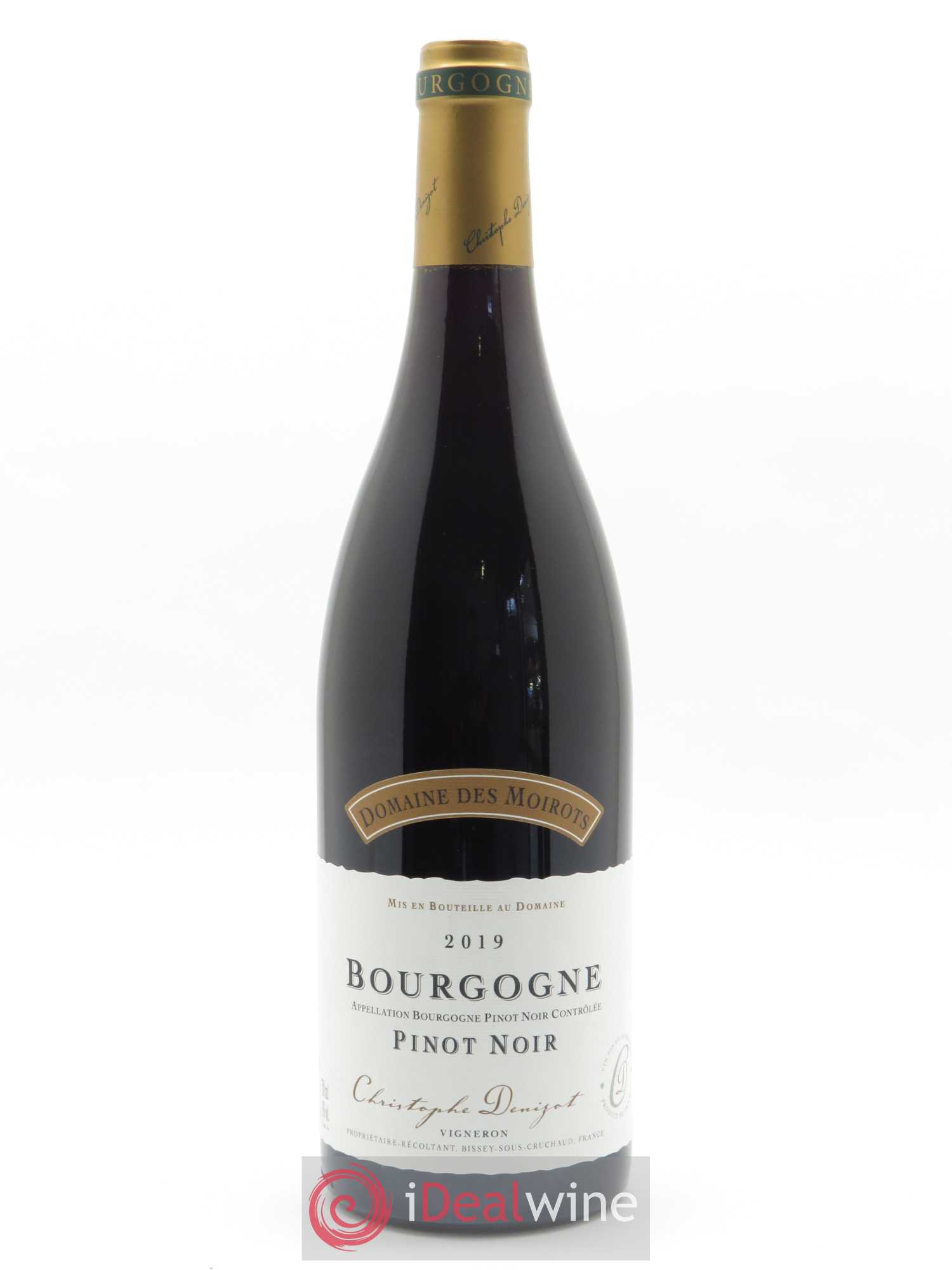 Bourgogne Pinot Noir Domaine des Moirots 2019 - Lot de 1 bouteille - 0