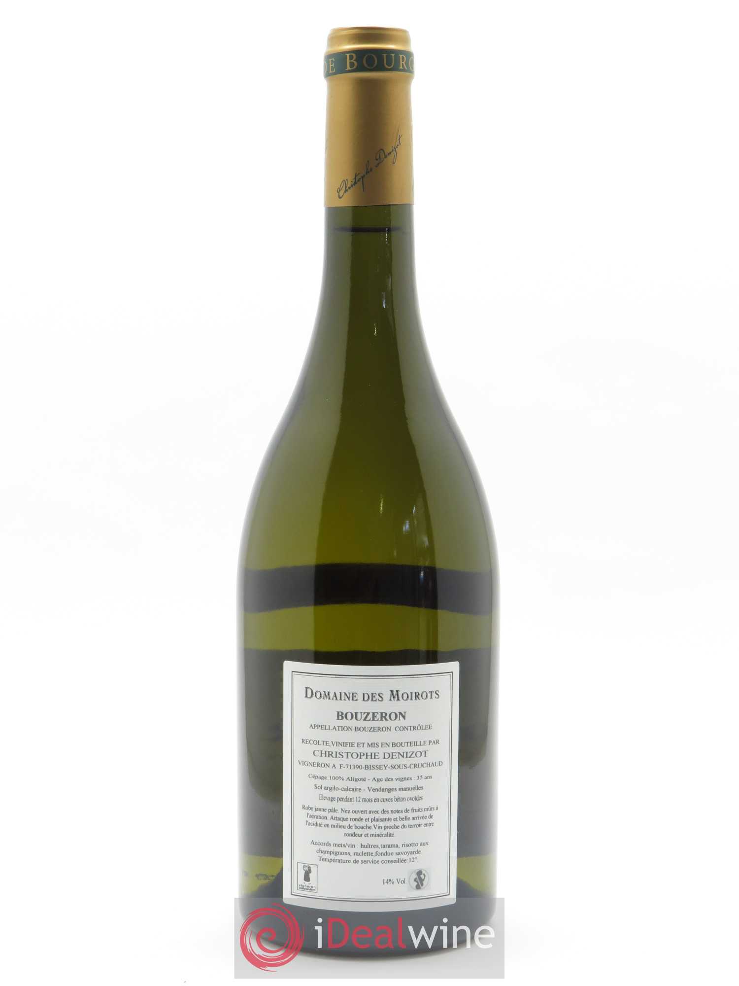 Bouzeron Domaine des Moirots 2019 - Lot de 1 bouteille - 1