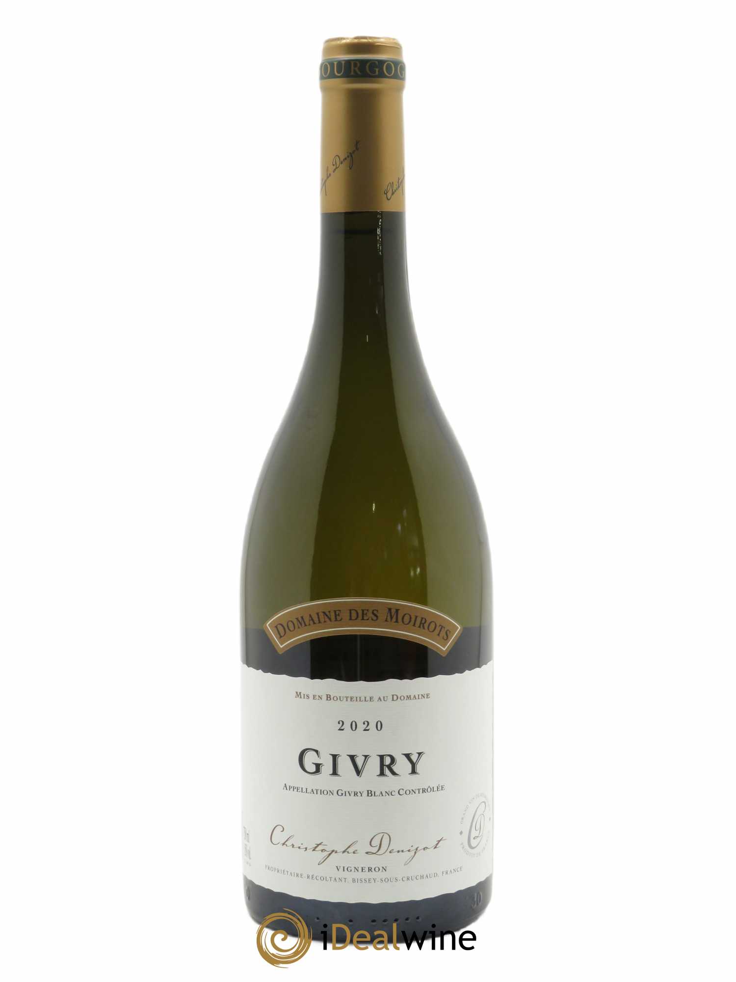 Givry Domaine des Moirots 2020 - Lot de 1 bouteille - 0