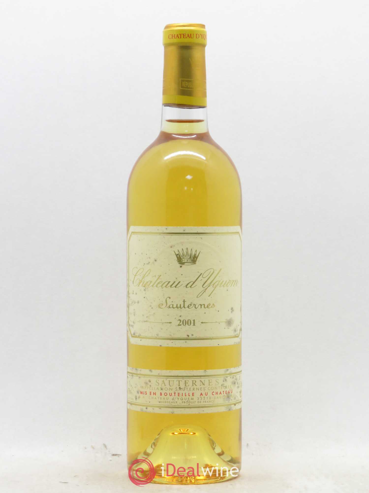 Château d' Yquem 1er Cru Classé Supérieur 2001 - Lotto di 1 bottiglia - 0