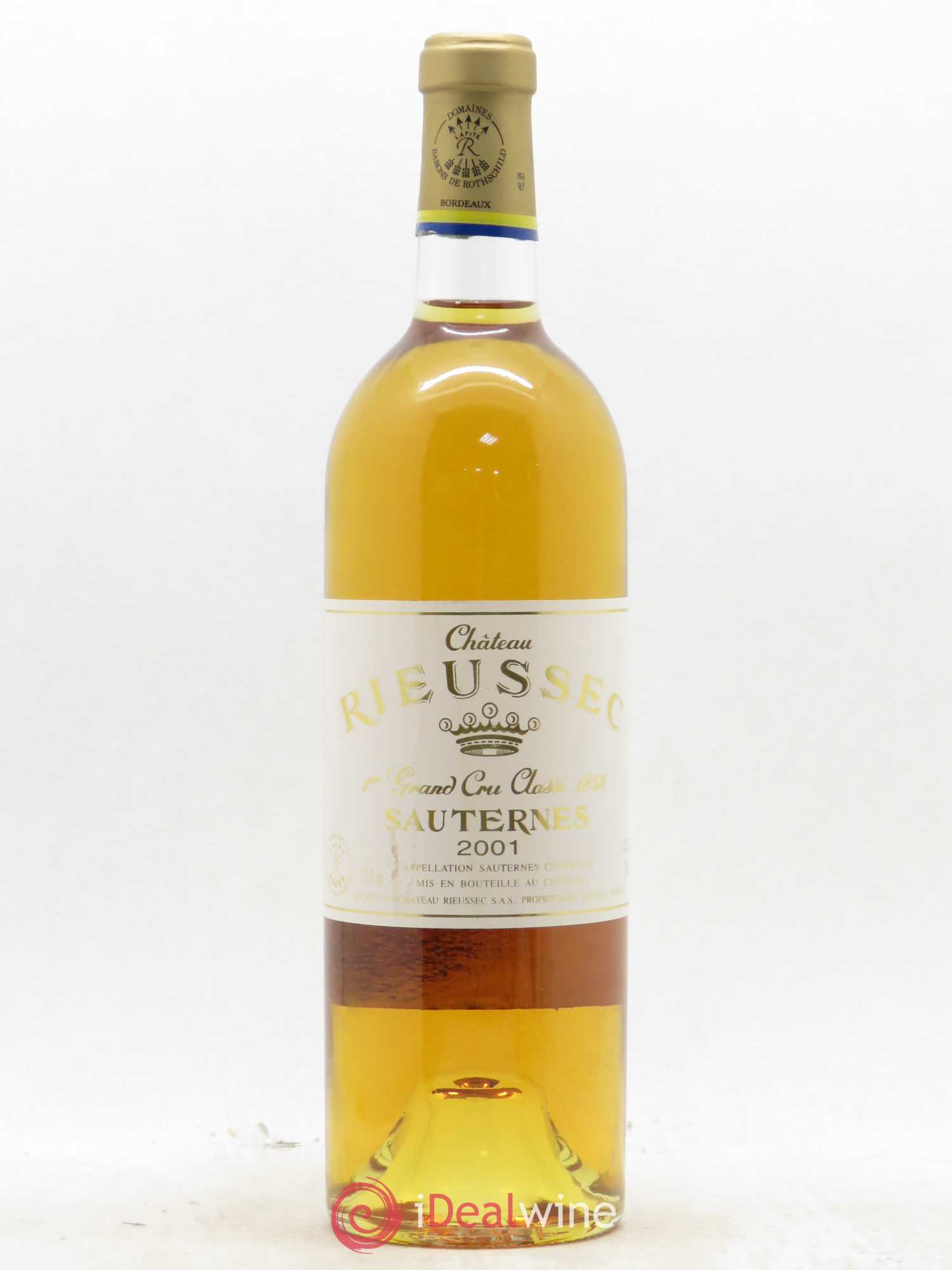 Château Rieussec 1er Grand Cru Classé 2001 - Posten von 1 Flasche - 0