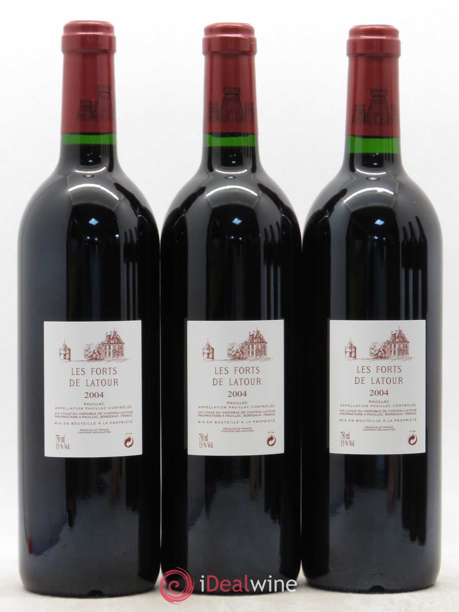 Les Forts de Latour Second Vin 2004 - Lot de 6 bouteilles - 2