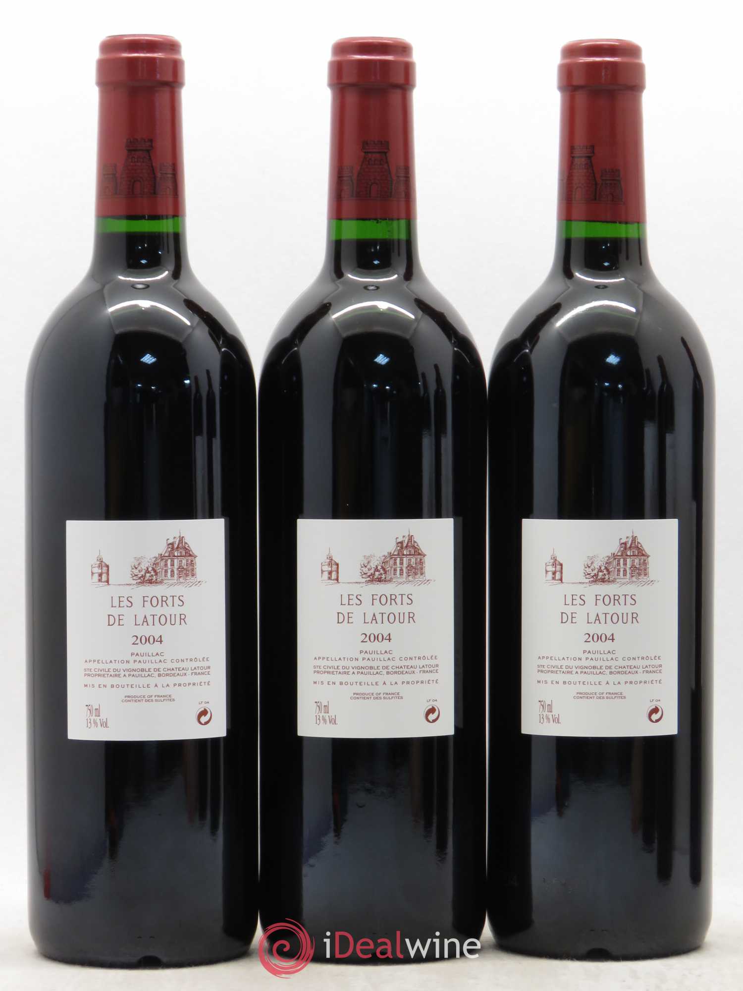 Les Forts de Latour Second Vin 2004 - Lot de 6 bouteilles - 4