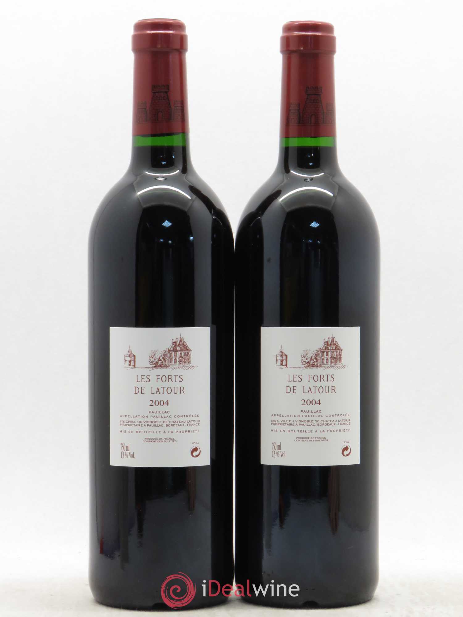Les Forts de Latour Second Vin 2004 - Lot de 2 bouteilles - 1