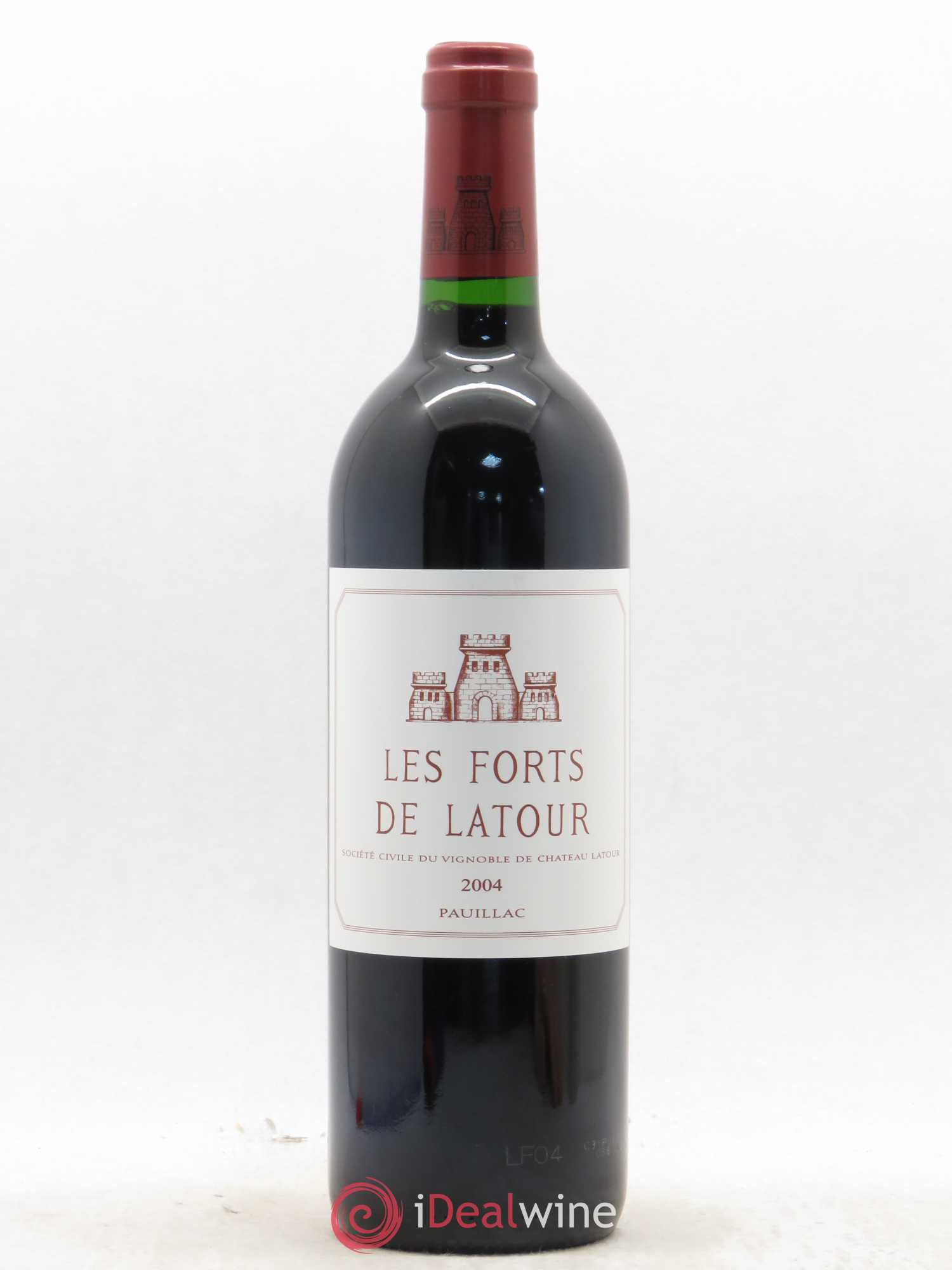Les Forts de Latour Second Vin 2004 - Lot de 1 bouteille - 0