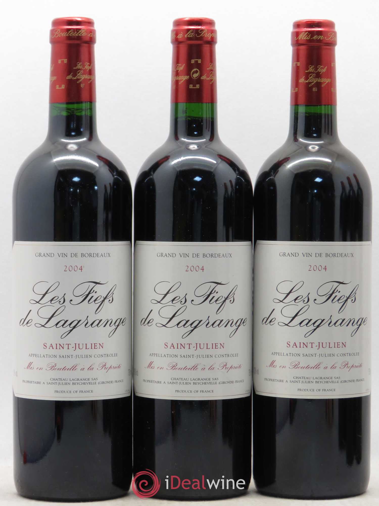 Les Fiefs de Lagrange Second Vin 2004 - Lot de 6 bouteilles - 1