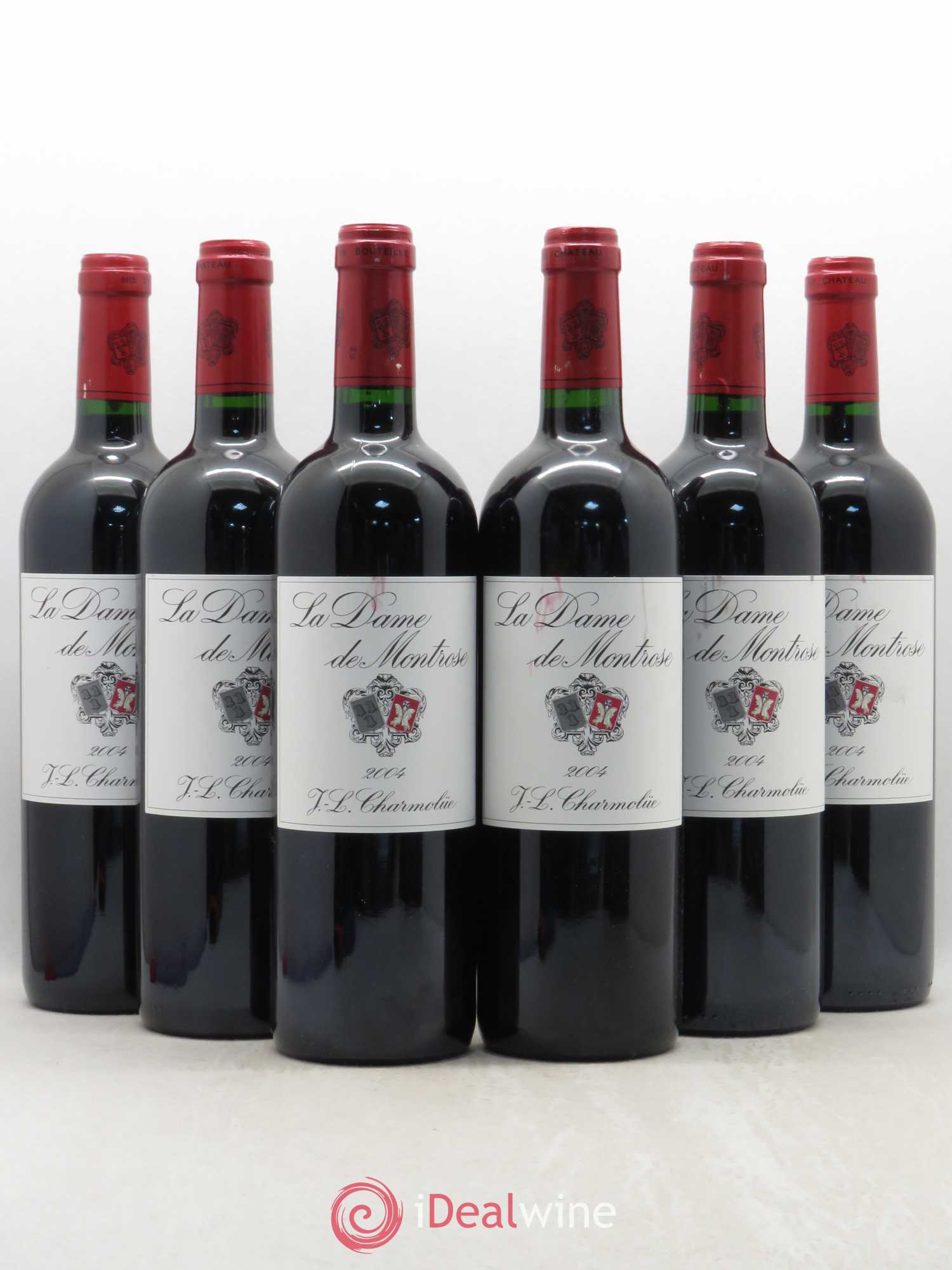 La Dame de Montrose Second Vin 2004 - Lot de 6 bouteilles - 0