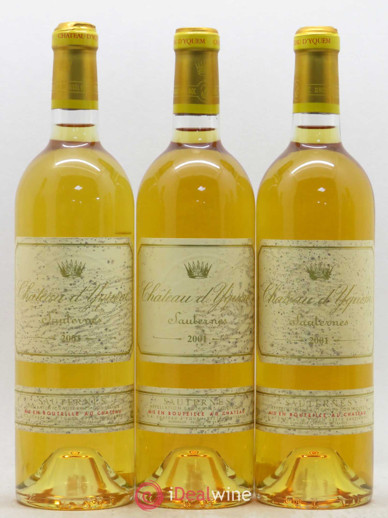 Château d' Yquem 1er Cru Classé Supérieur 2001 - Lotto di 6 bottiglie - 1