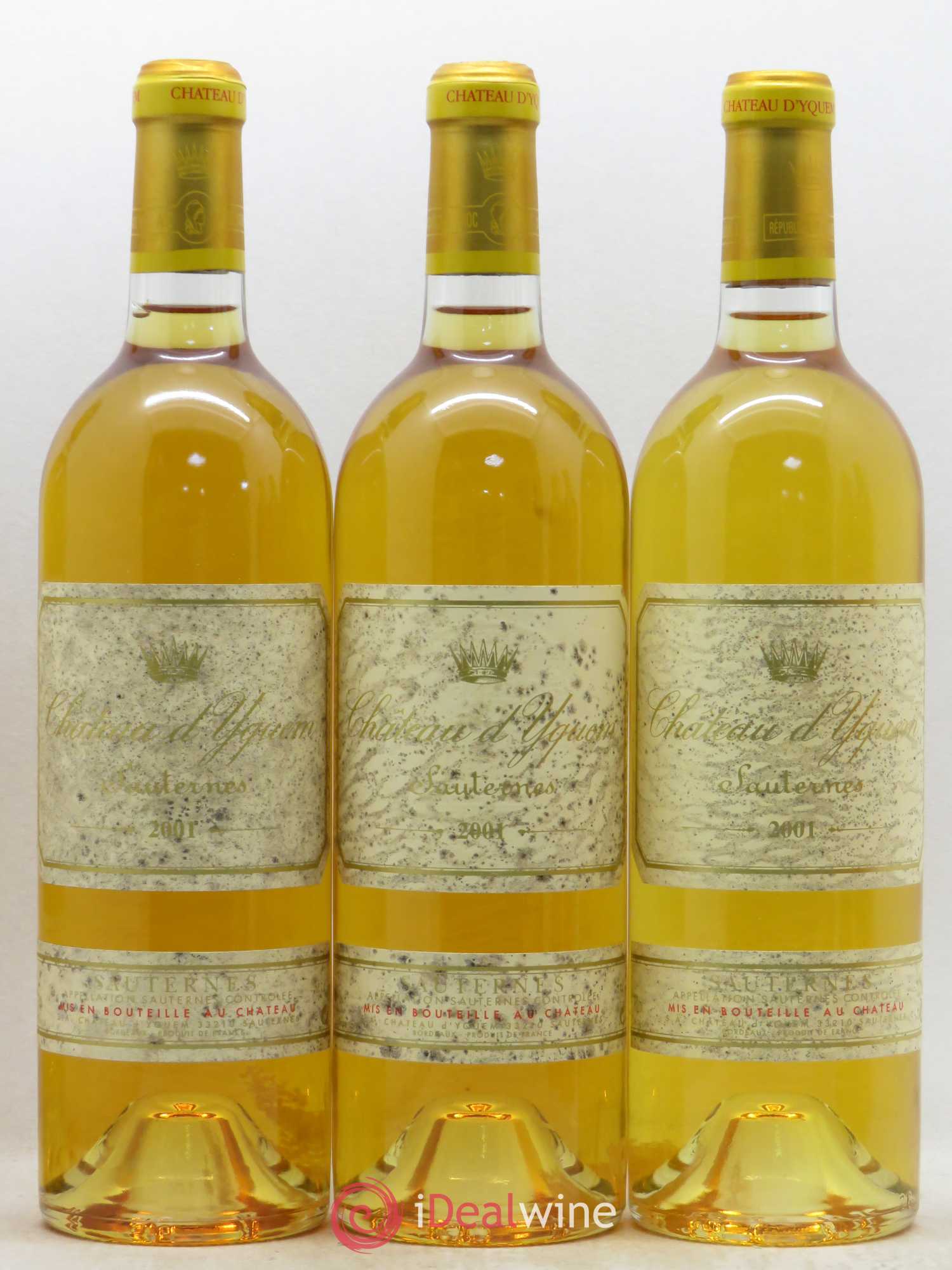 Château d' Yquem 1er Cru Classé Supérieur 2001 - Lotto di 6 bottiglie - 2