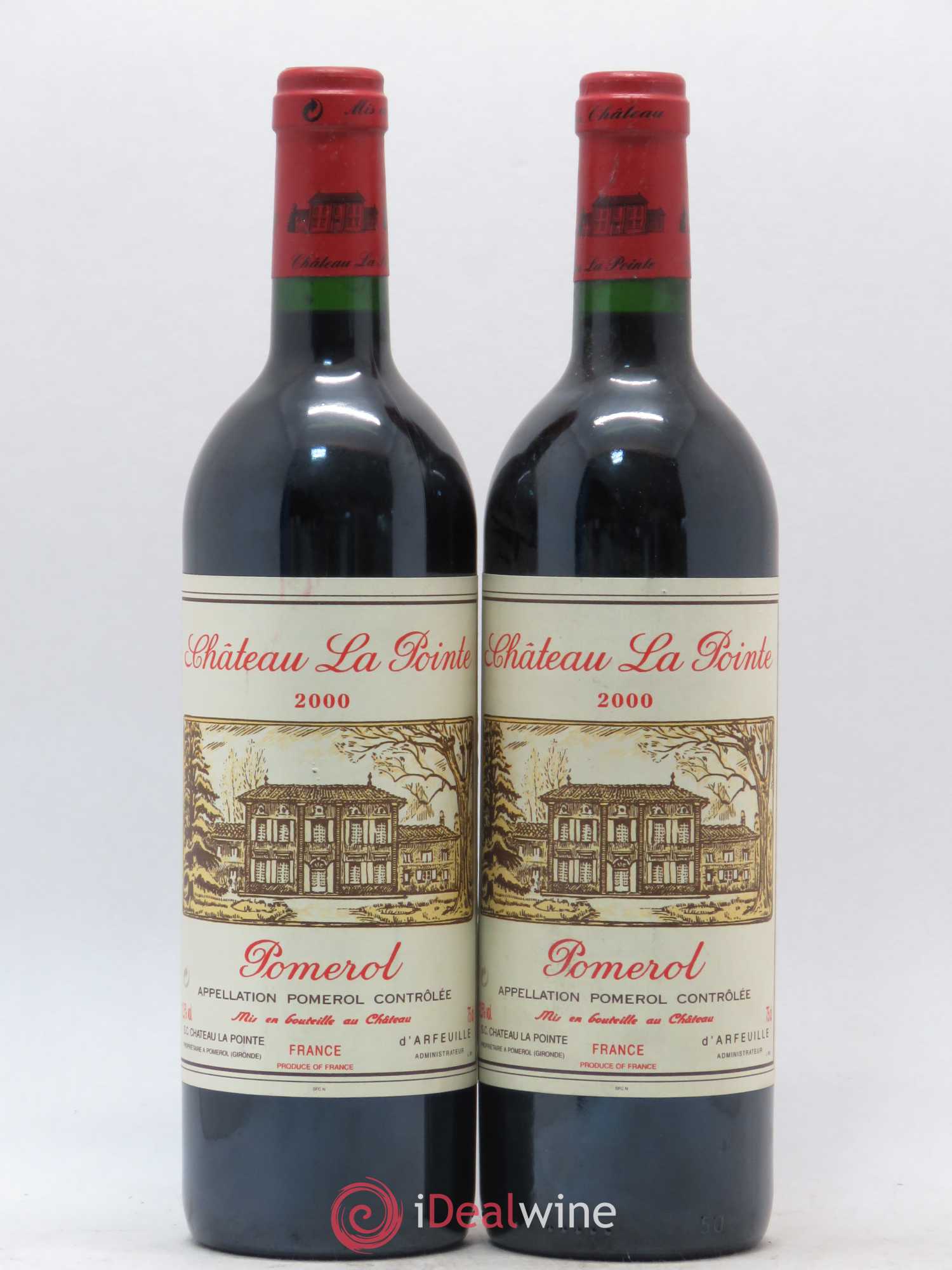 Château la Pointe 2000 - Lot de 2 bouteilles - 0