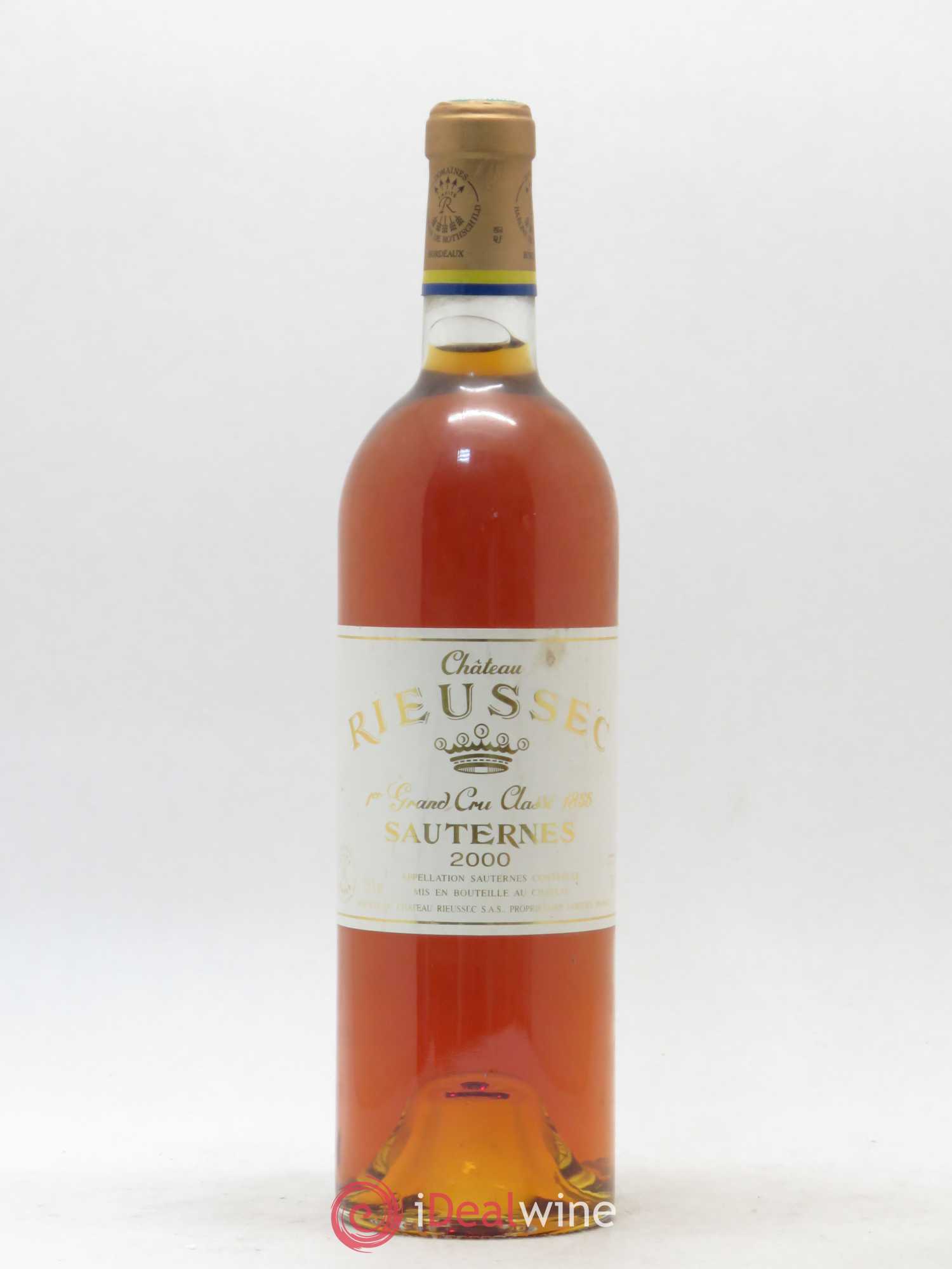 Château Rieussec 1er Grand Cru Classé 2000 - Posten von 1 Flasche - 0