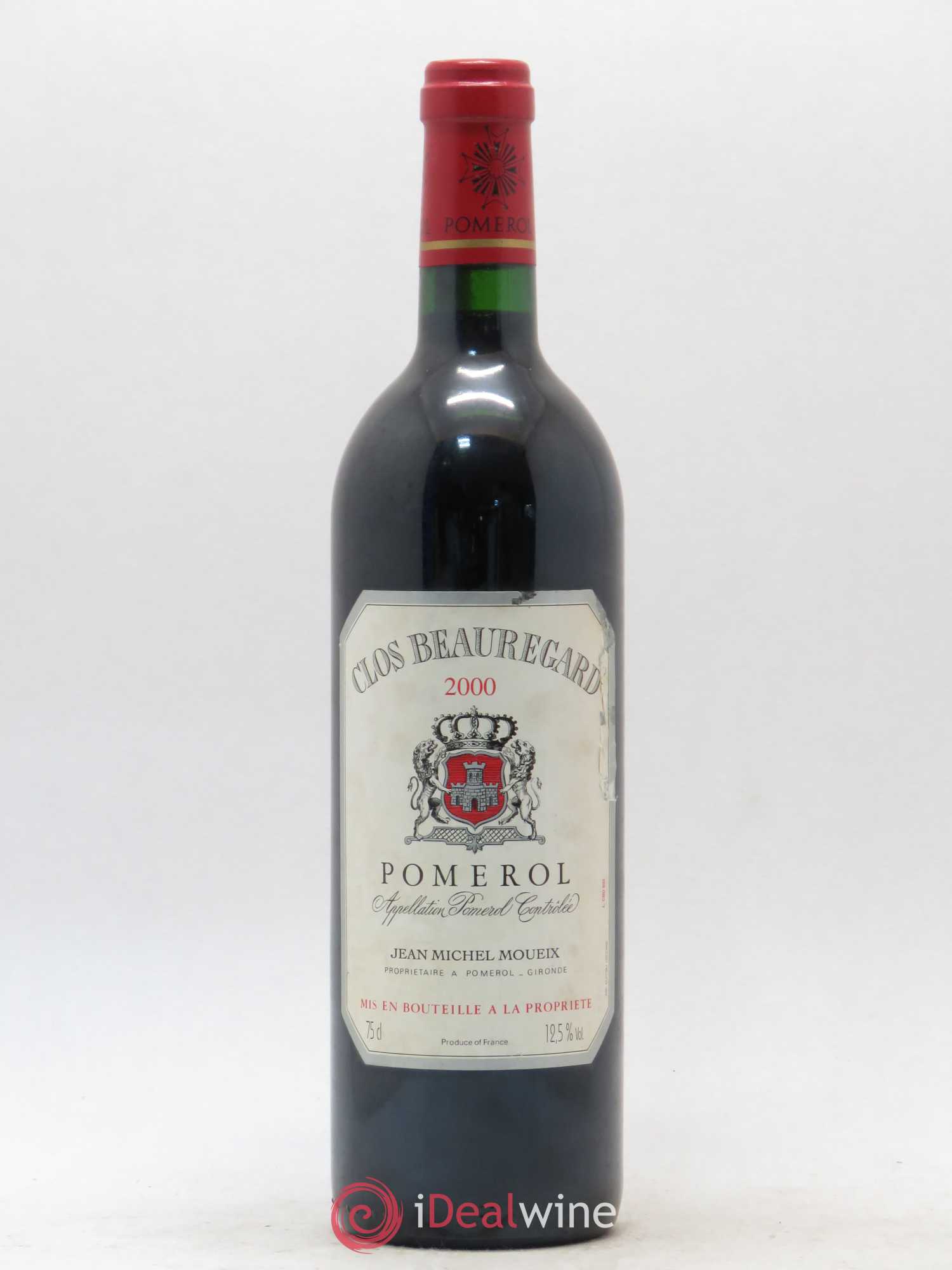 Clos Beauregard 2000 - Lot de 1 bouteille - 0