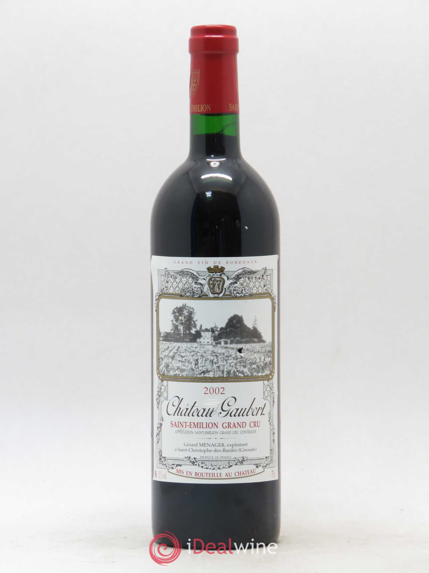 Saint-Émilion Grand Cru Château Gaubert (sans prix de réserve) 2002 - Posten von 1 Flasche - 0