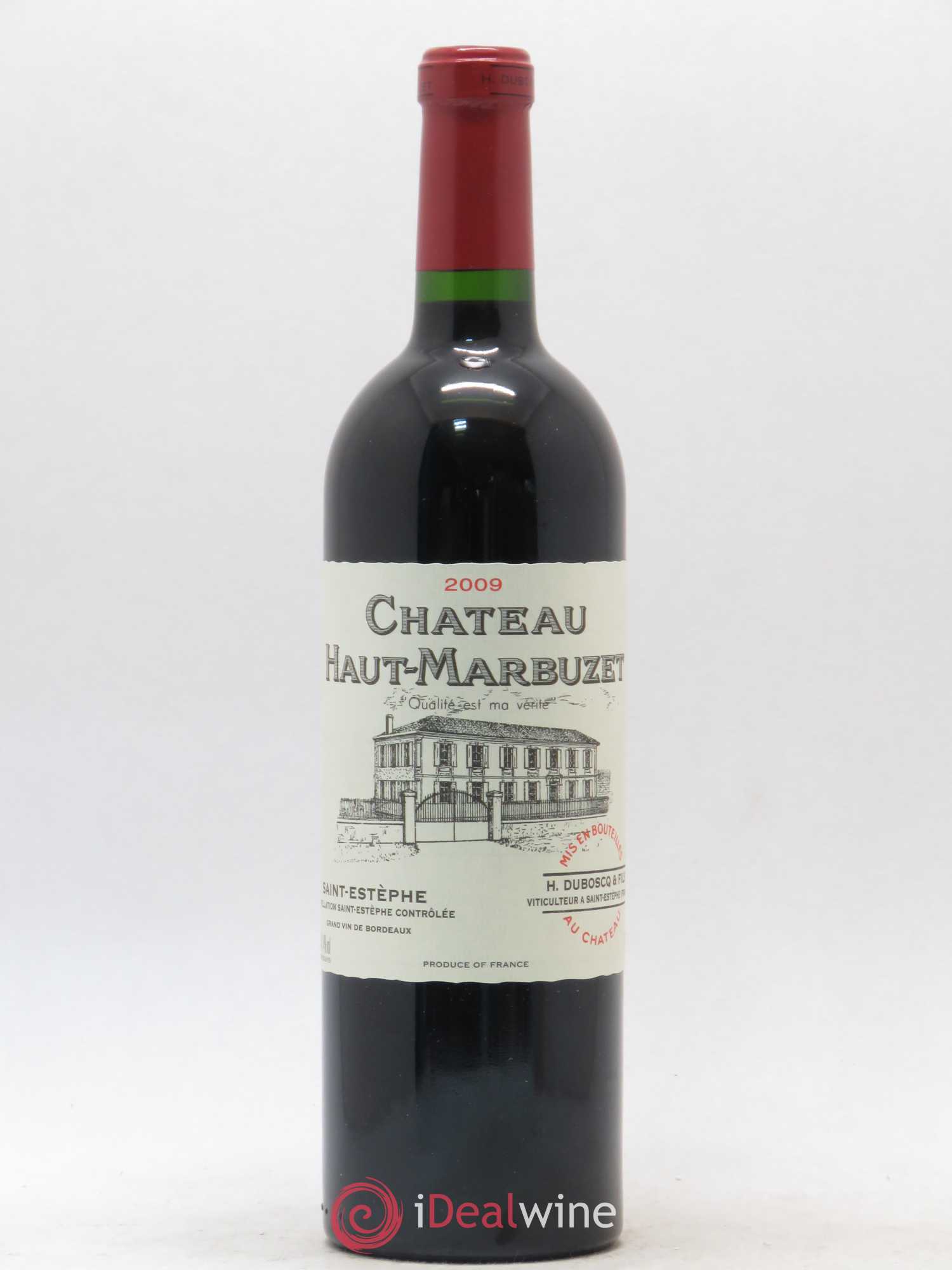 Château Haut Marbuzet 2009 - Lot de 1 bouteille - 0