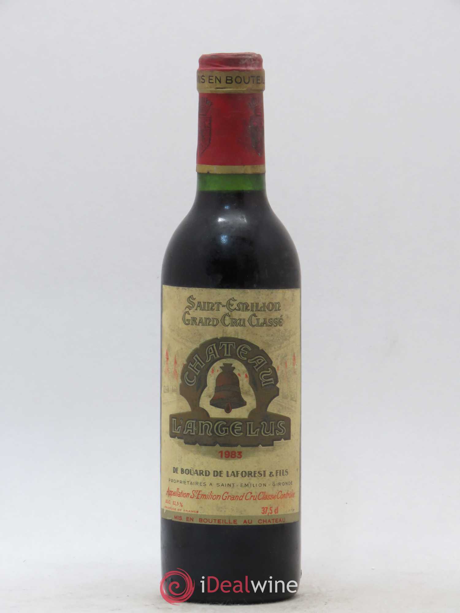 Château Angélus 1er Grand Cru Classé A 1983 - Lot de 1 demi bouteille - 0