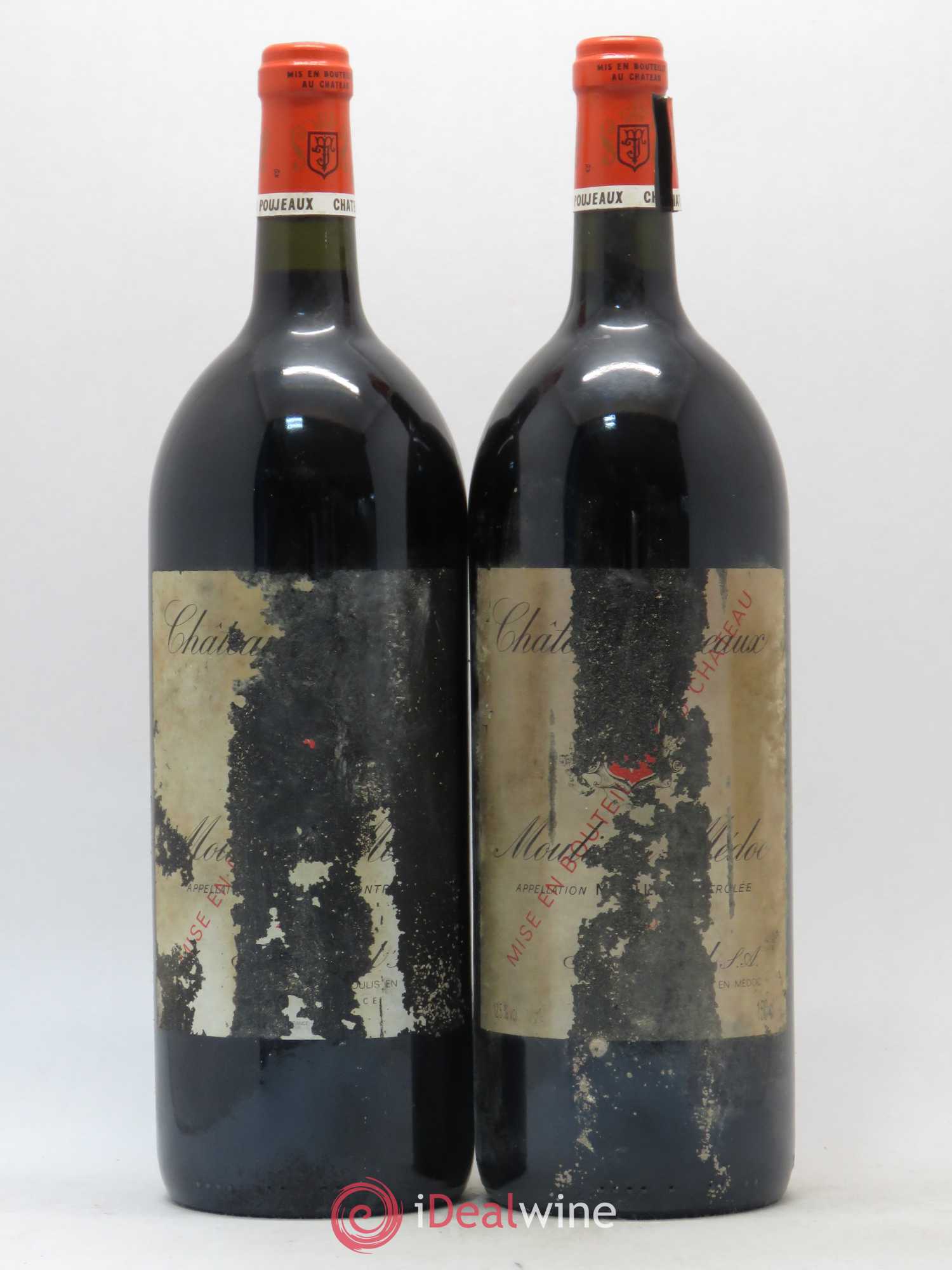 Château Poujeaux 2000 - Lot de 2 magnums - 0