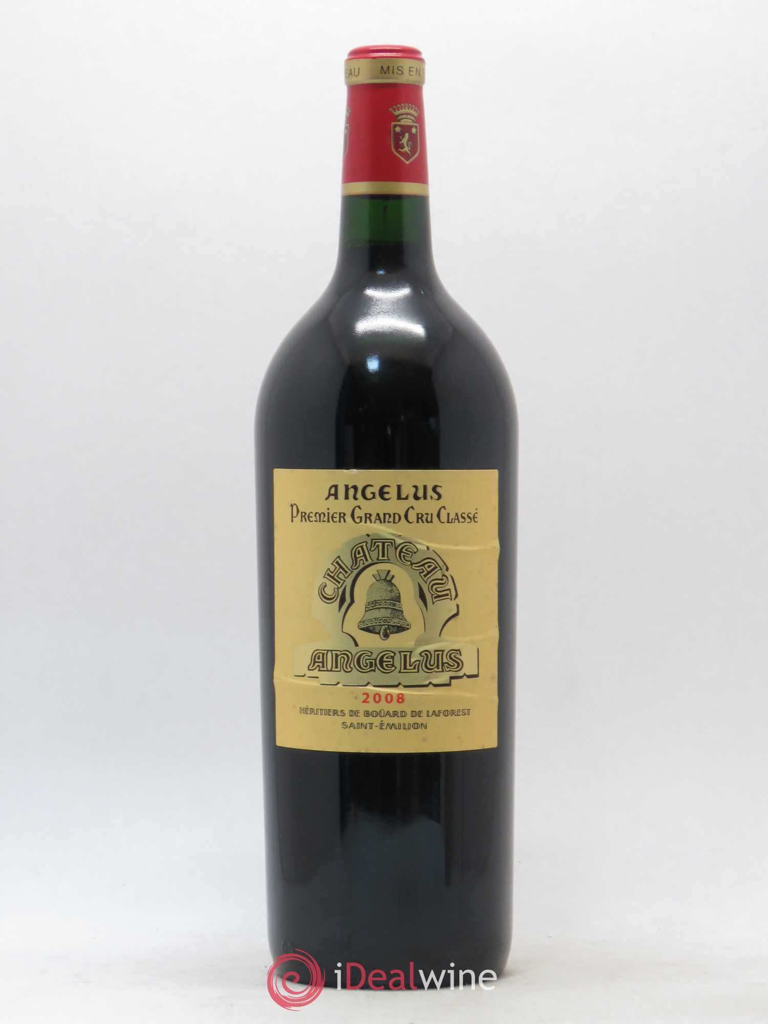 Château Angélus 1er Grand Cru Classé A 2008 - Lot de 1 magnum - 0