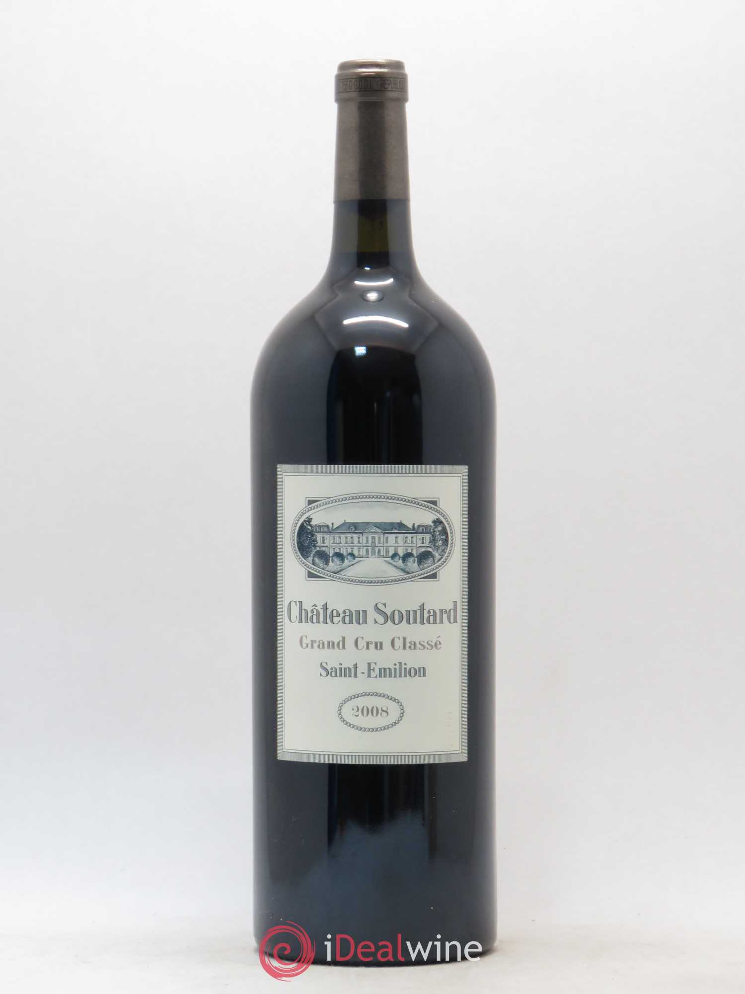 Château Soutard Grand Cru Classé 2008 - Lot de 1 magnum - 0