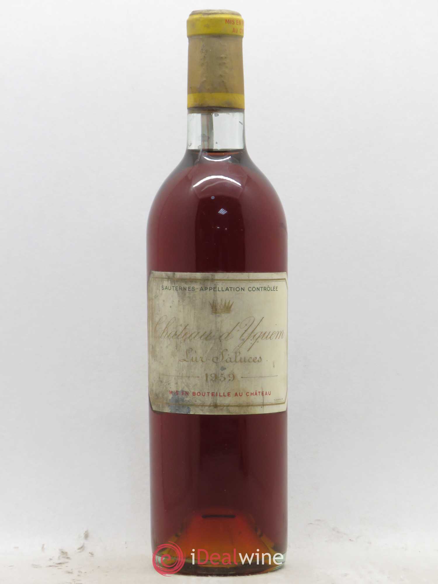 Château d' Yquem 1er Cru Classé Supérieur 1959 - Lotto di 1 bottiglia - 0