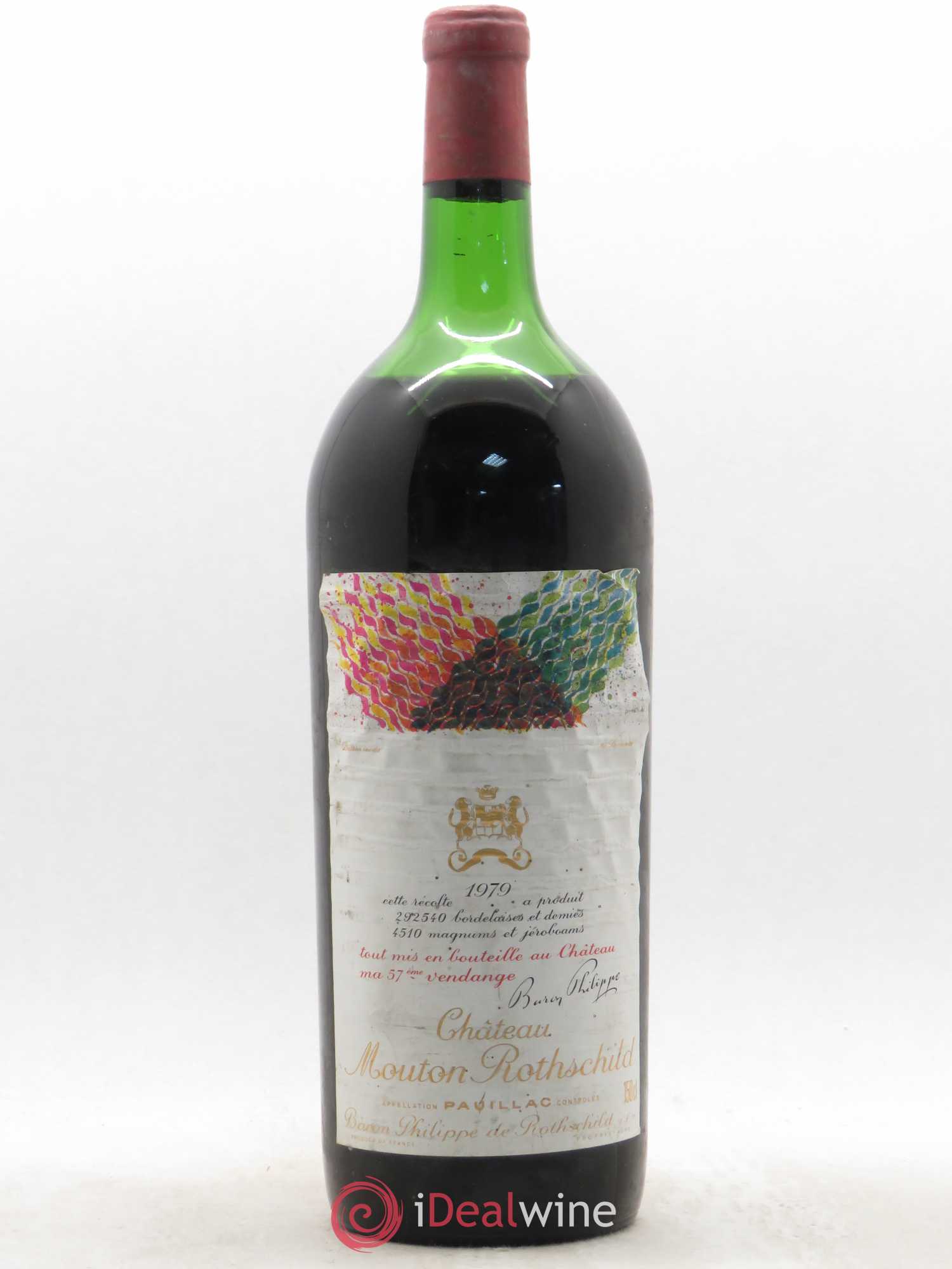 Château Mouton Rothschild 1er Grand Cru Classé 1979 - Lot de 1 magnum - 0