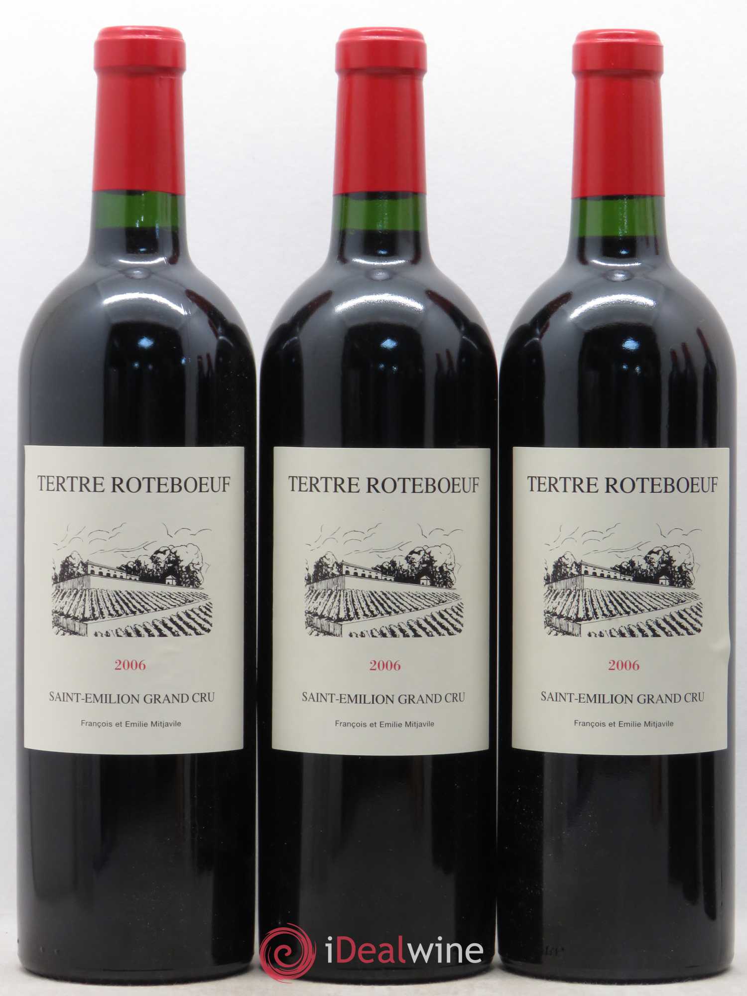 Château Tertre Roteboeuf 2006 - Lot de 6 bouteilles - 1
