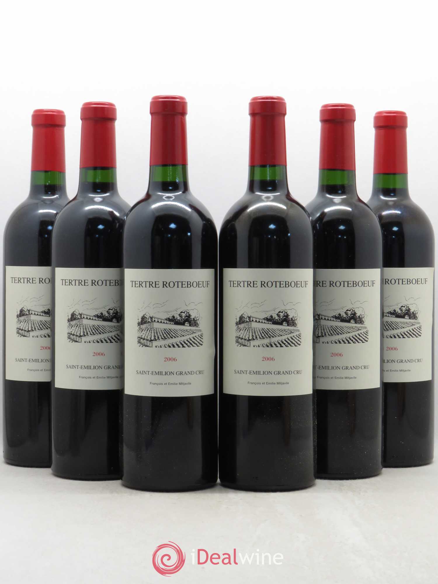 Château Tertre Roteboeuf 2006 - Lot de 6 bouteilles - 0
