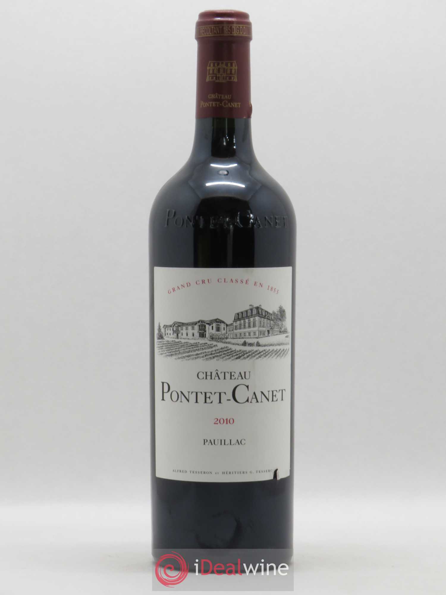 Château Pontet Canet 5ème Grand Cru Classé 2010 - Lot de 1 bouteille - 0